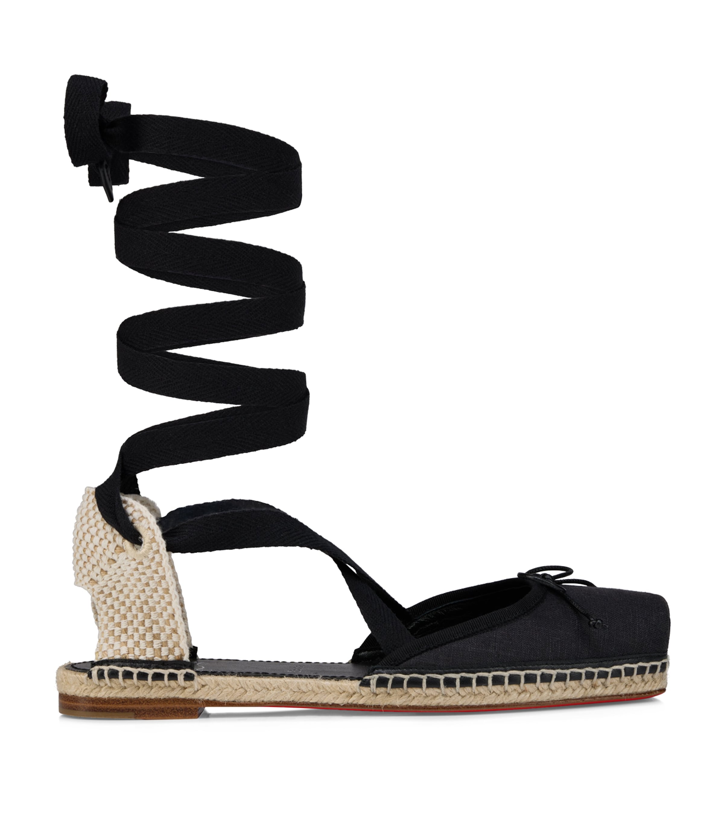 Christian Louboutin Cassiadrilla Espadrille Ballet Flats