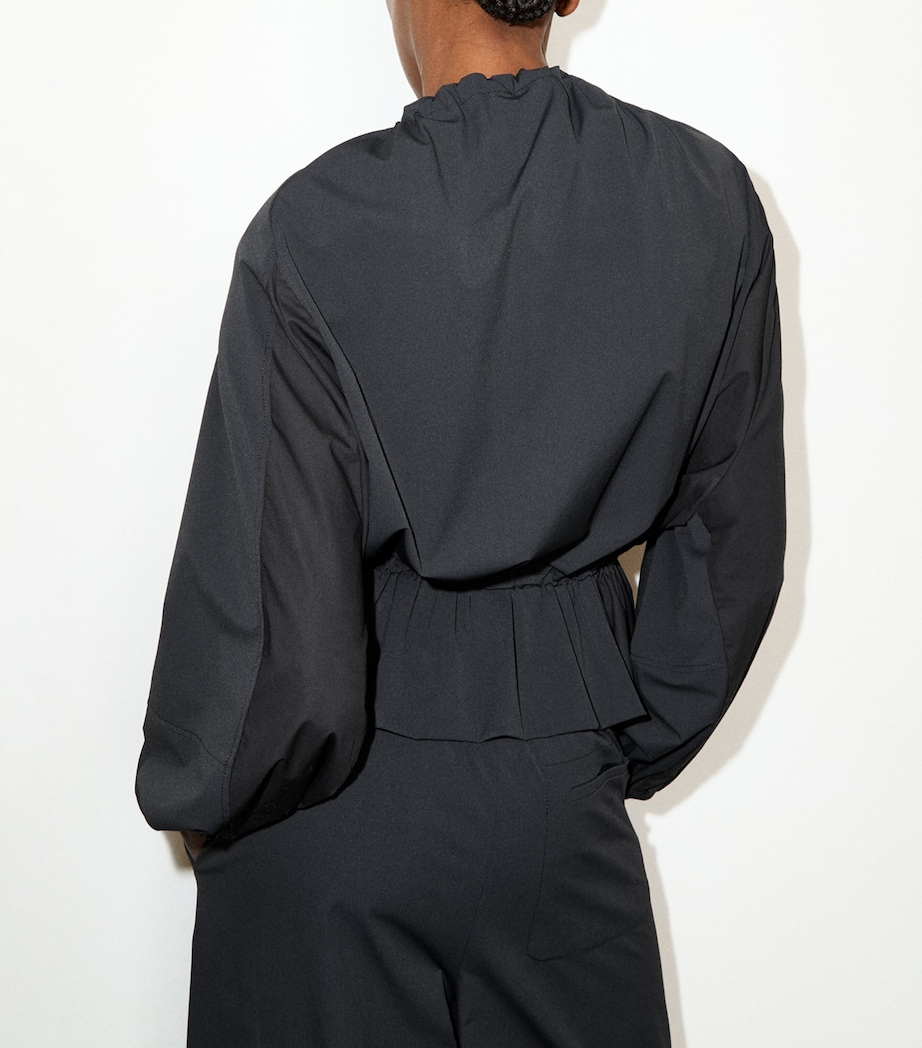 MAX&Co. Womens Technical Jersey Jacket Black Image 4