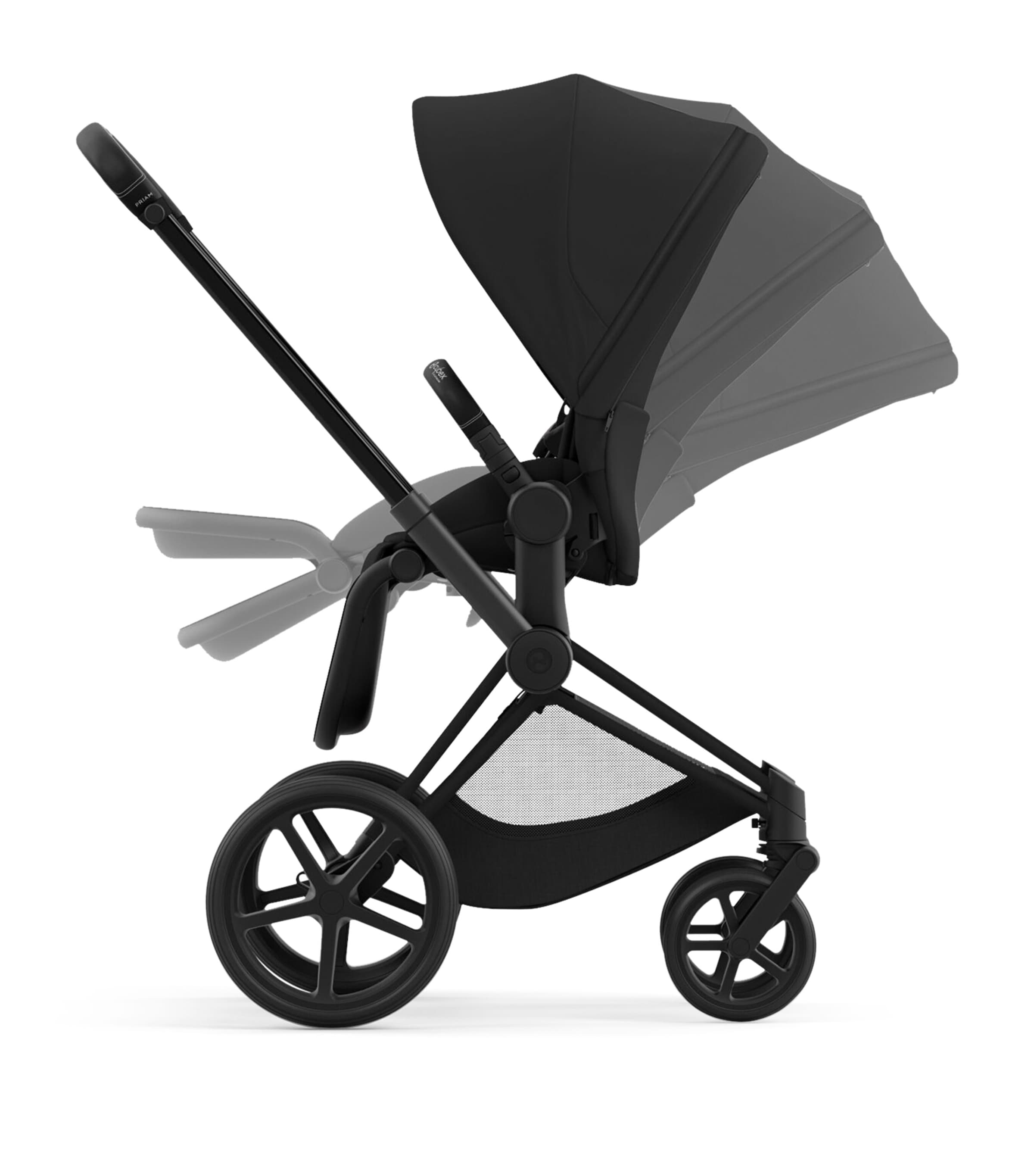 PRIAM Pushchair Seat Pack - Sepia Black SEPIA BLACK Image 2
