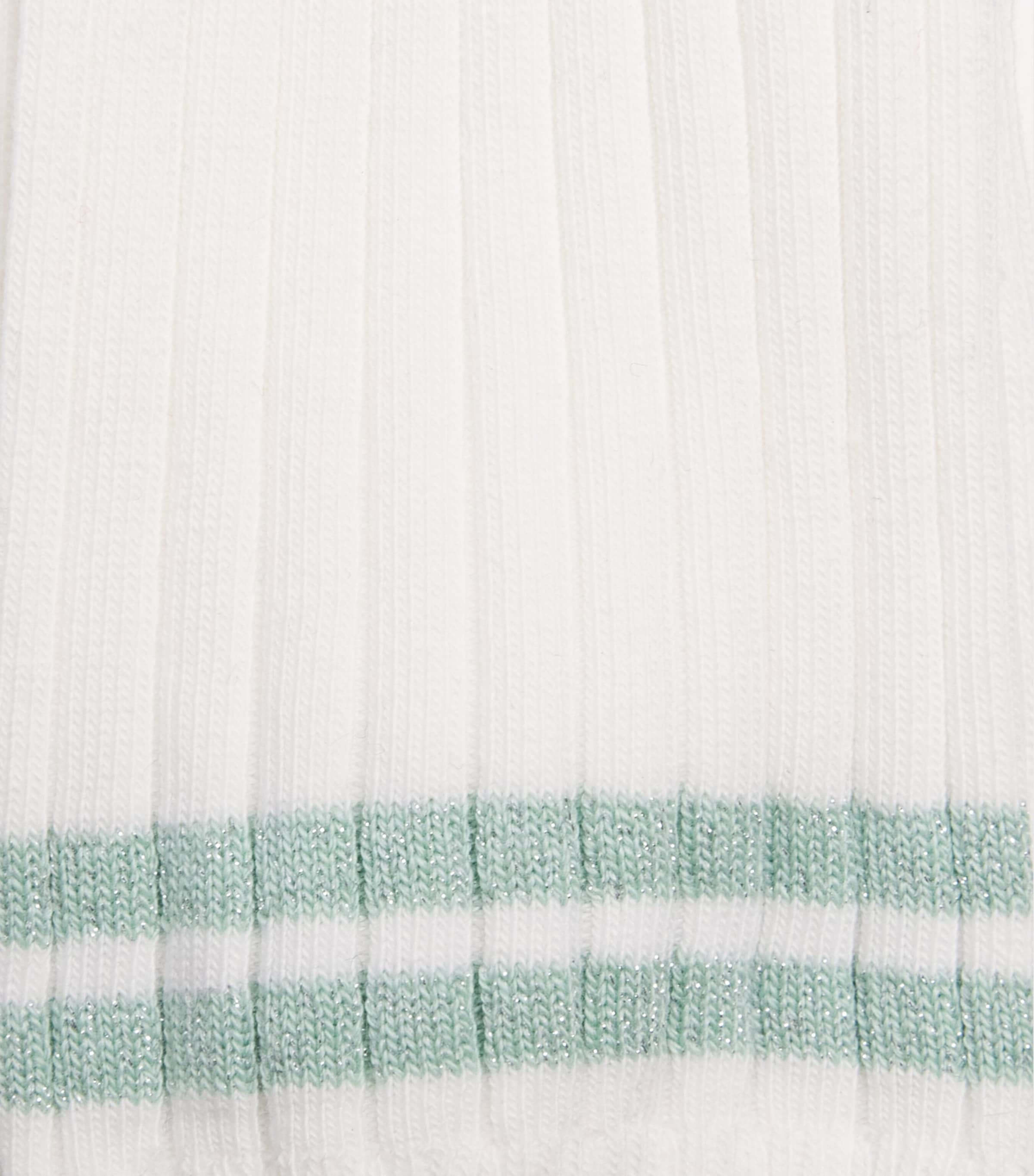 Falke Womens Cotton-Blend Play Me Socks White Image 2