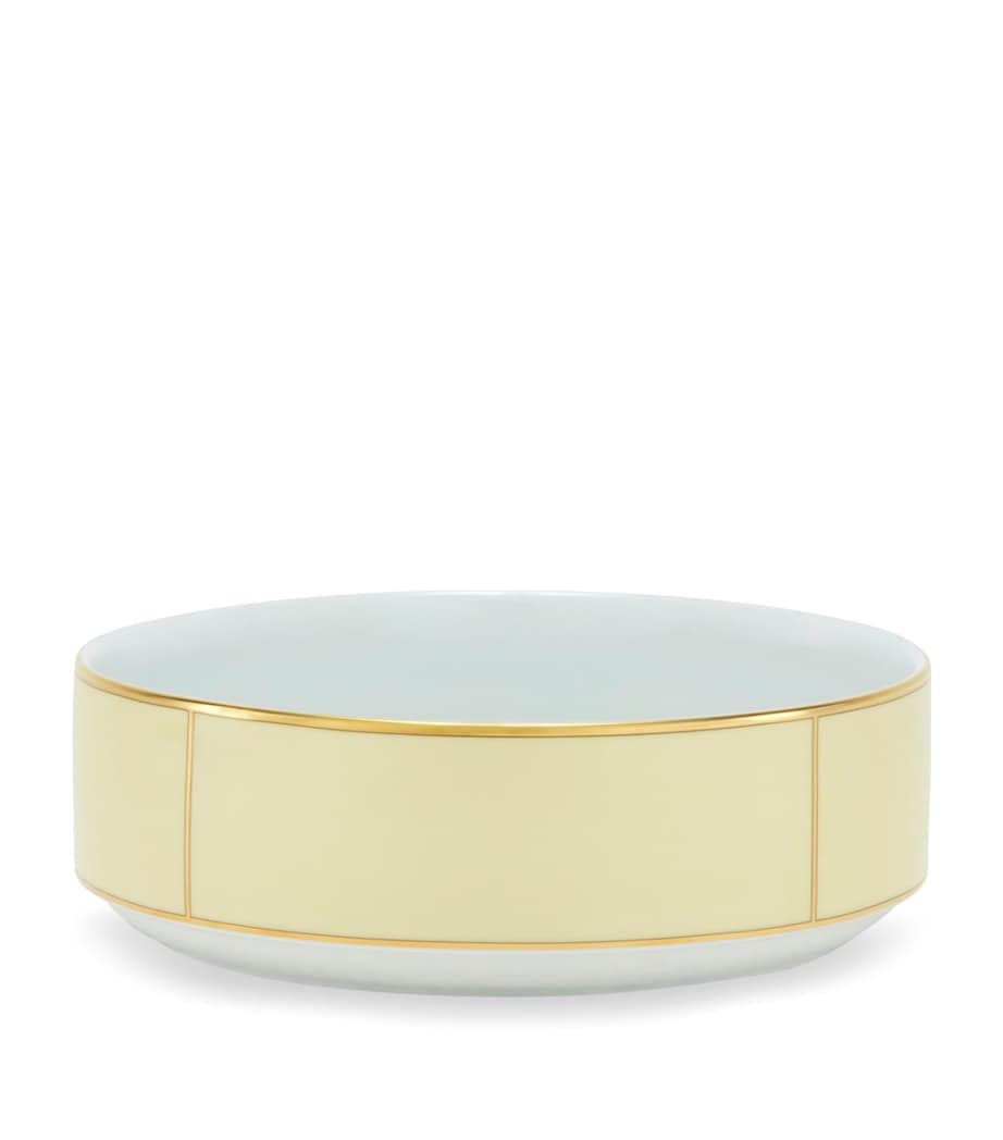 Porcelain Colonna Diva Giallo Salad Bowl (24cm) G00134901 Image 1