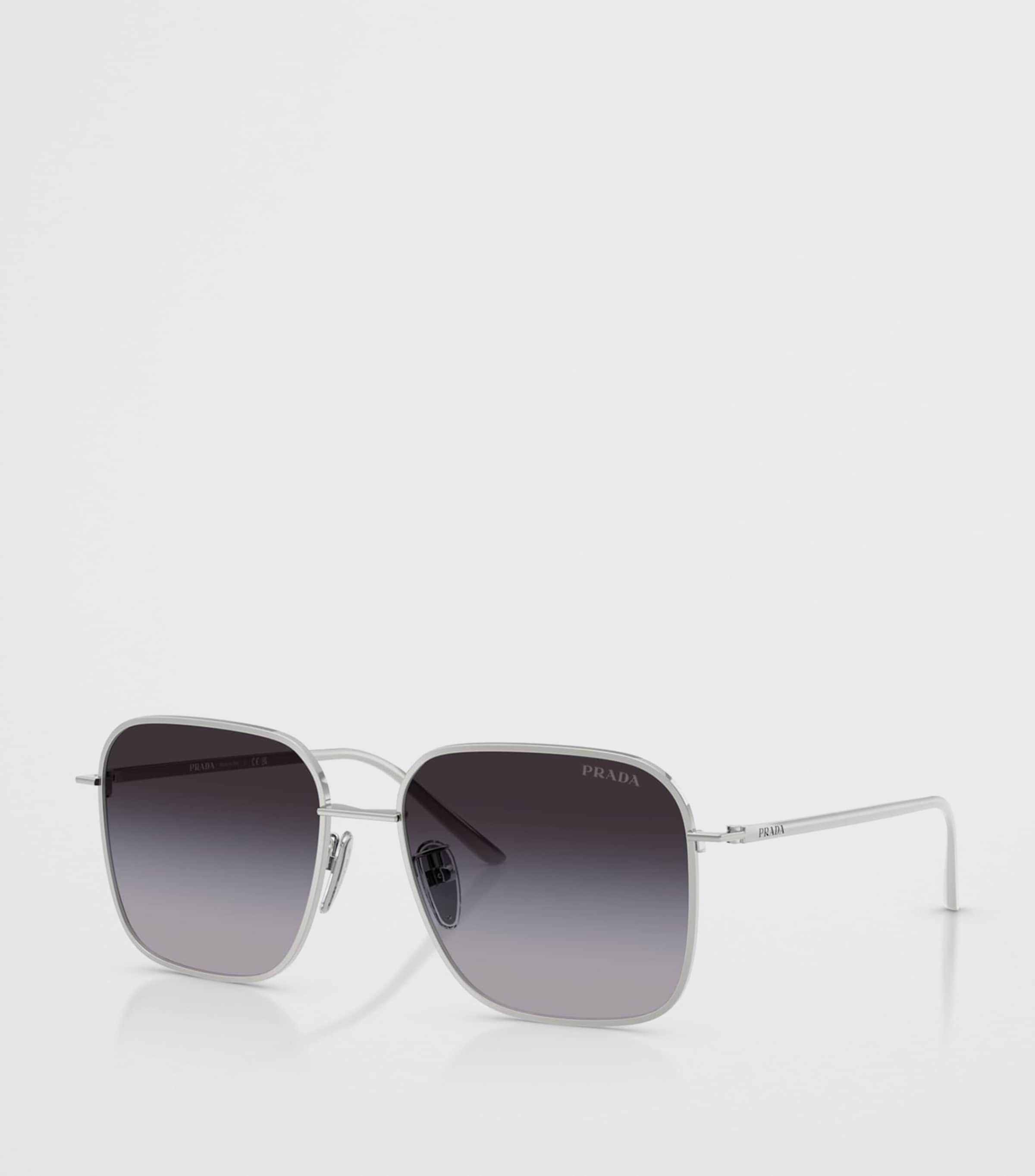 Metal Square Sunglasses 1BC90A Image 2