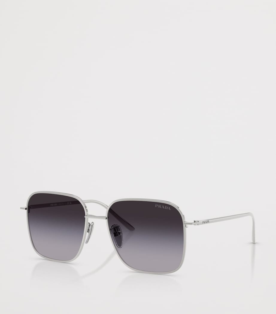 Metal Square Sunglasses 1BC90A Image 2
