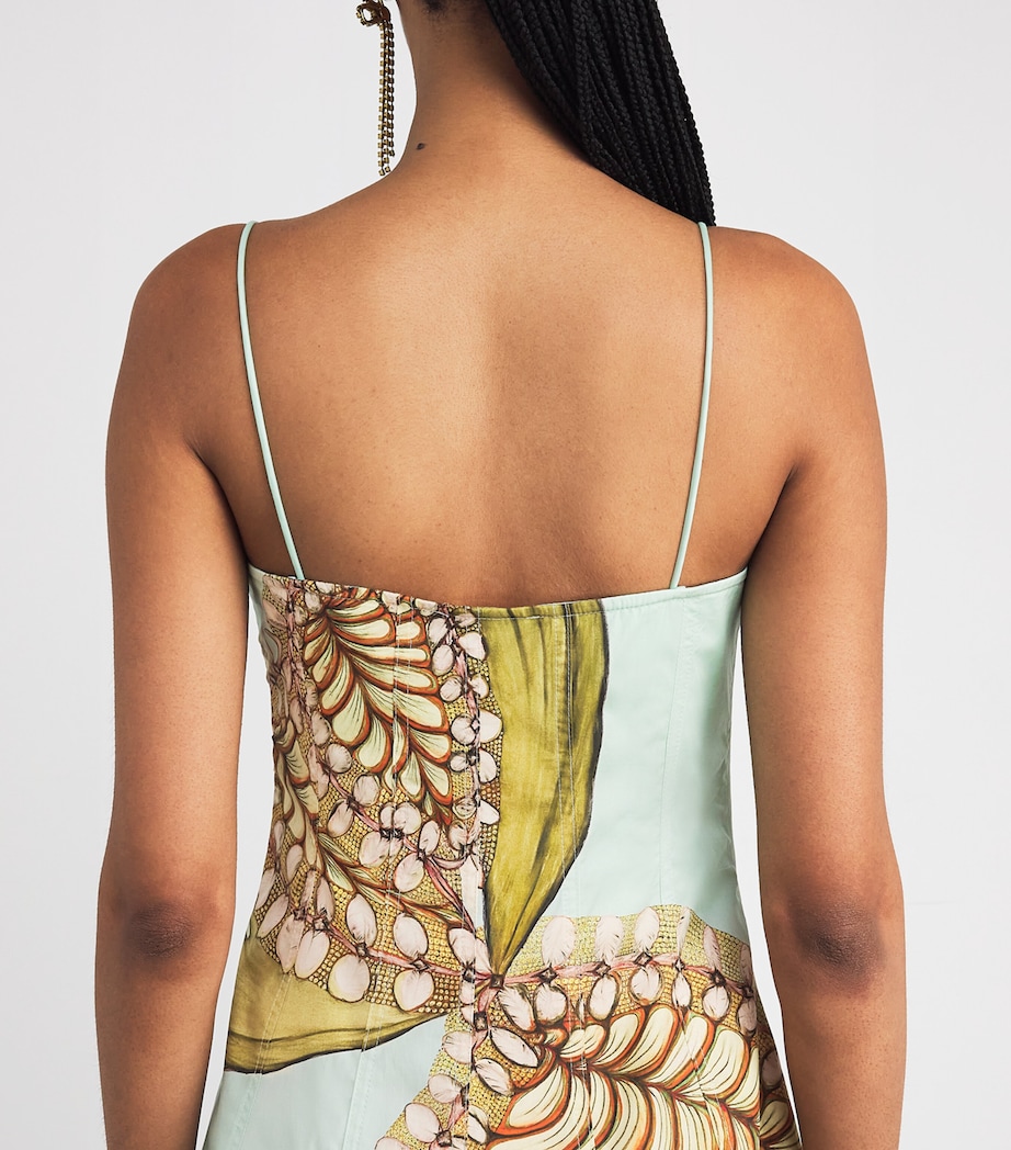 Cotton Poplin Vesela Midi Dress WATER BLOSSOMS Image 4