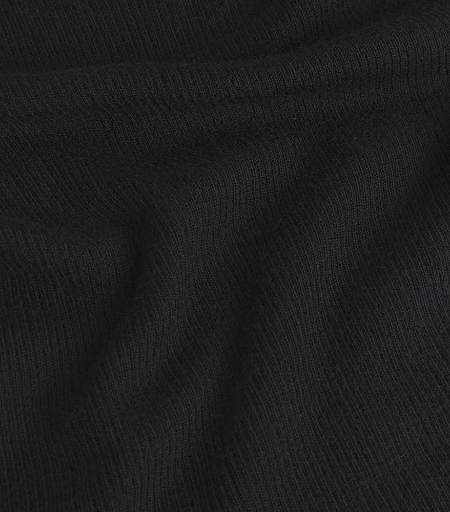 Superfine Cashmere Tank Top SA7146 BLACK Image 5