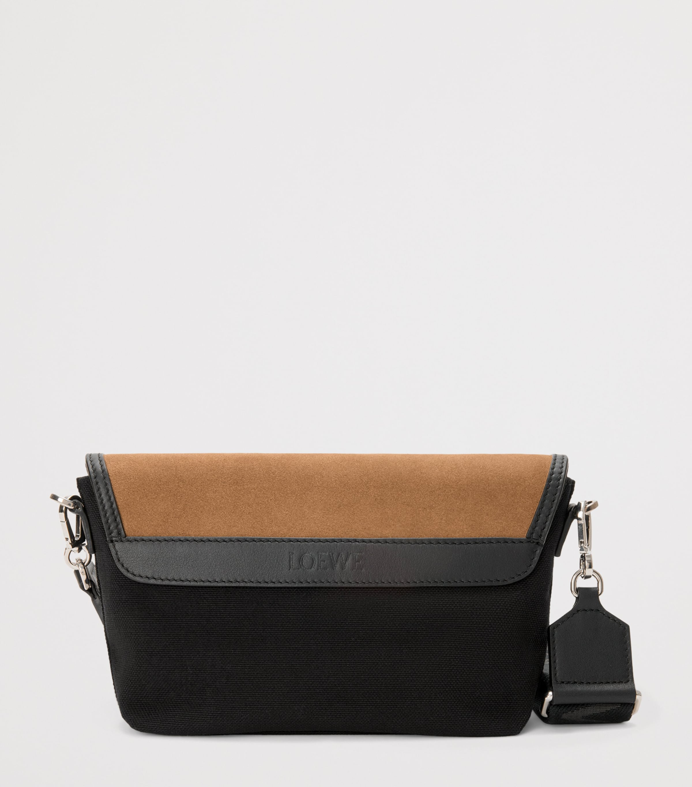 Mini Flex Messenger Bag BLACK/DARK GOLD Image 3