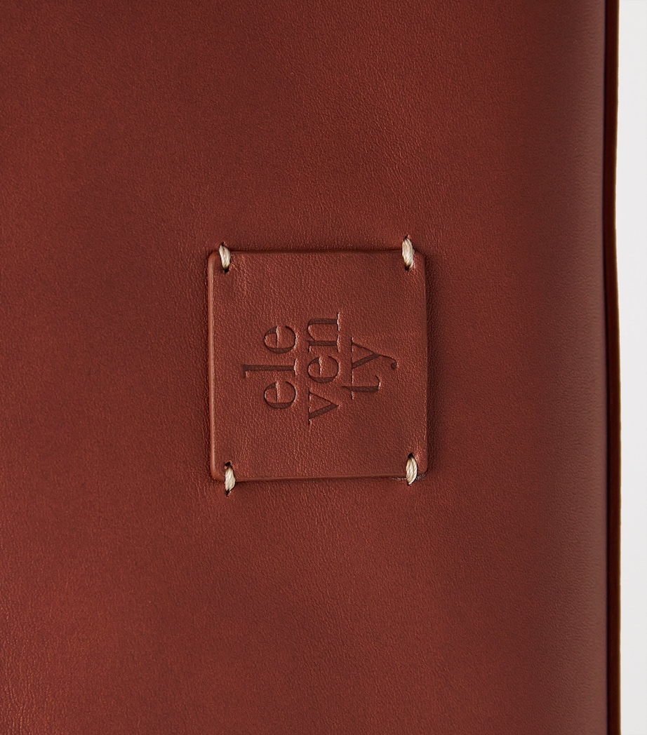 Eleventy Faux Leather Tote Bag Moro Image 3