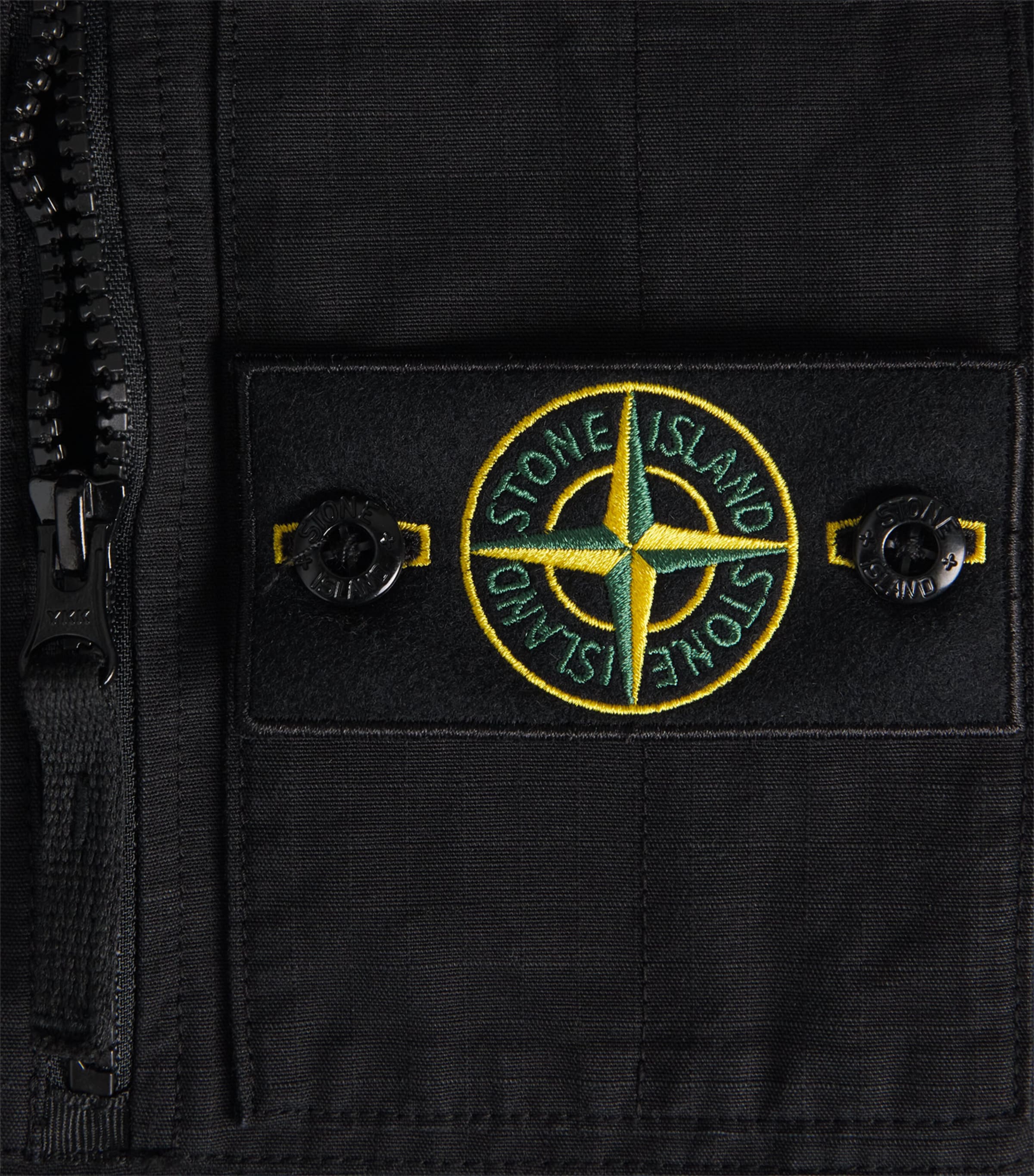 Stone Island Mens Organic Cotton Ripstop Cargo Trousers Image 6
