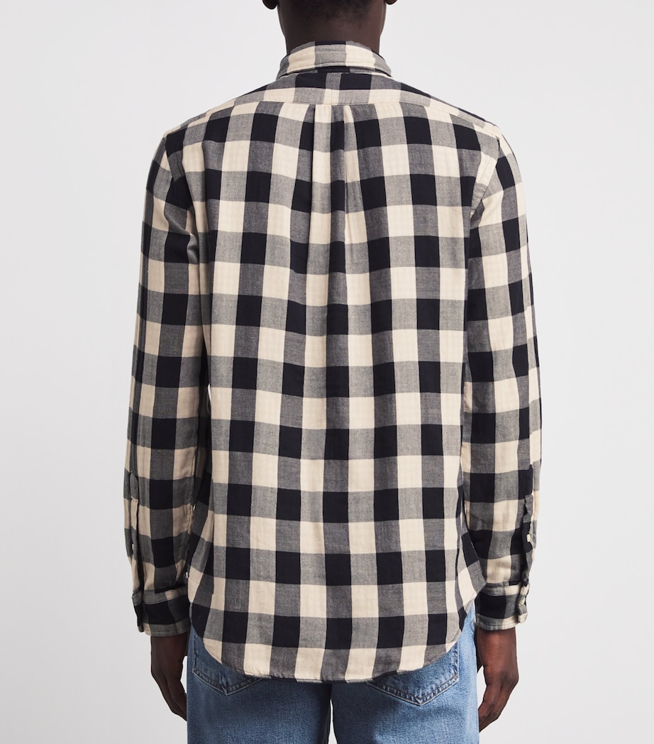 Double-Faced Check Shirt NATURAL Image 4