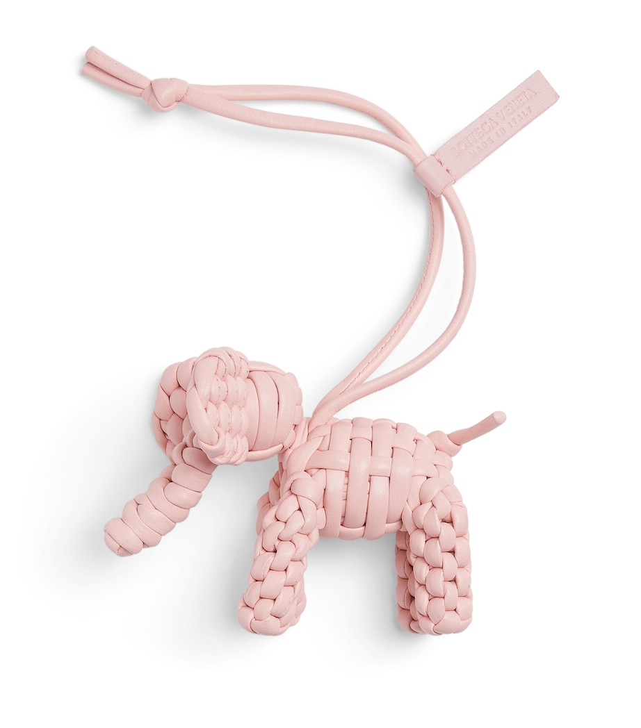 Nappa Leather Intreccio Elephant Charm 6849 Image 1