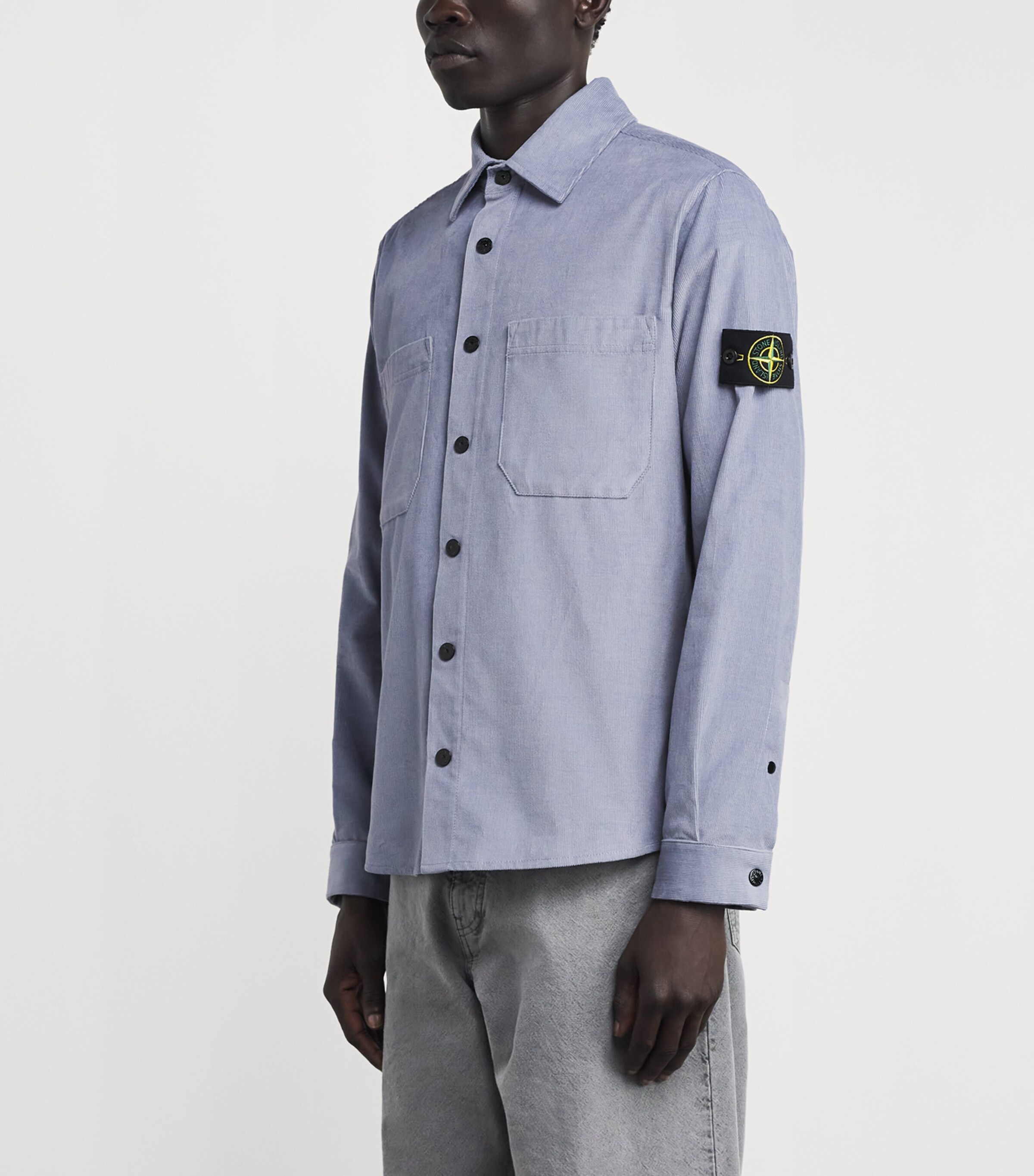 Stone Island Cotton Corduroy Overshirt Image 4
