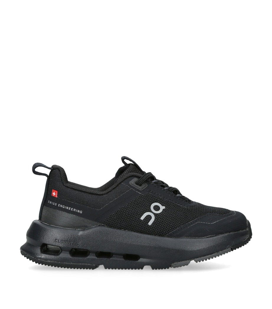 Cloudnova Kids Trainers BLACK Image 1