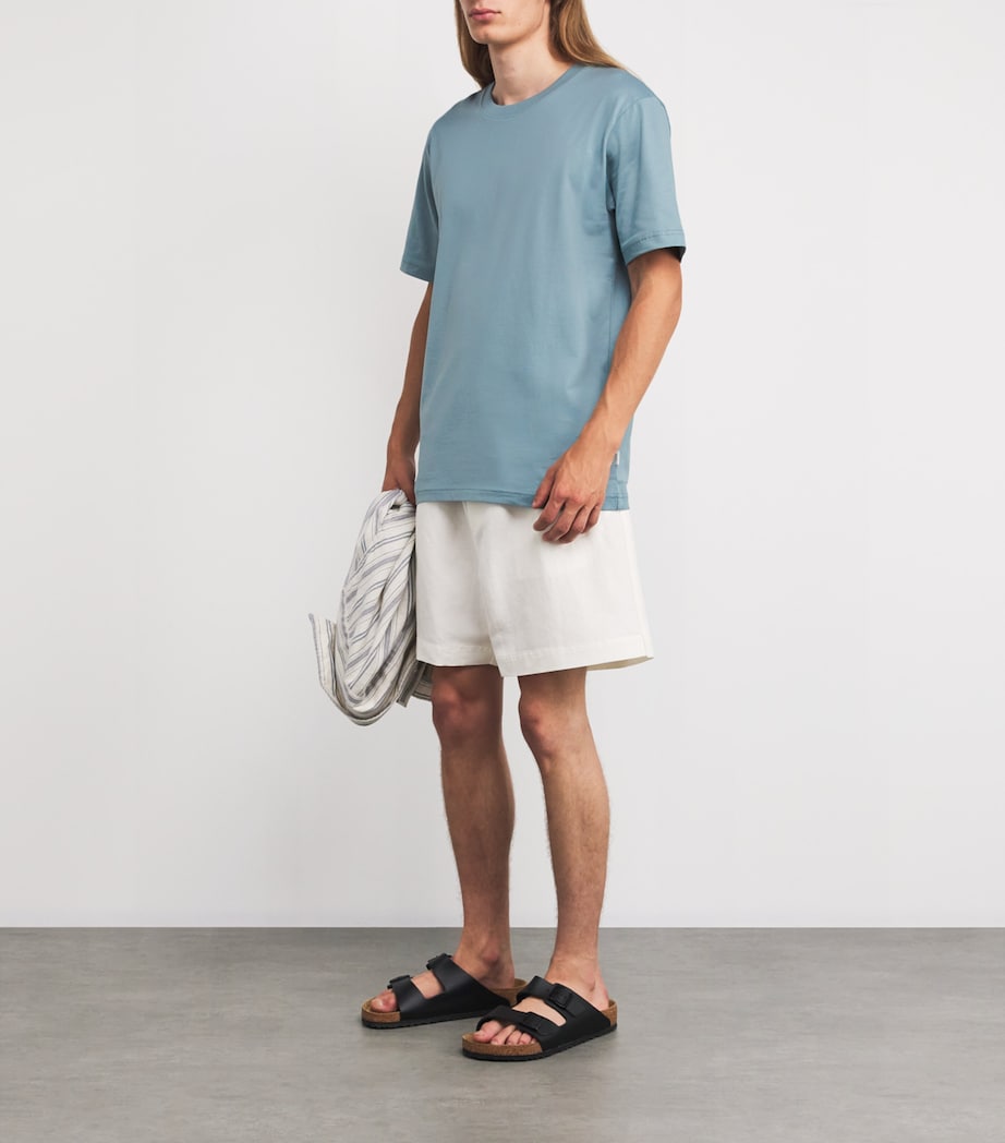 Organic Cotton T-Shirt GREYISH BLUE Image 2