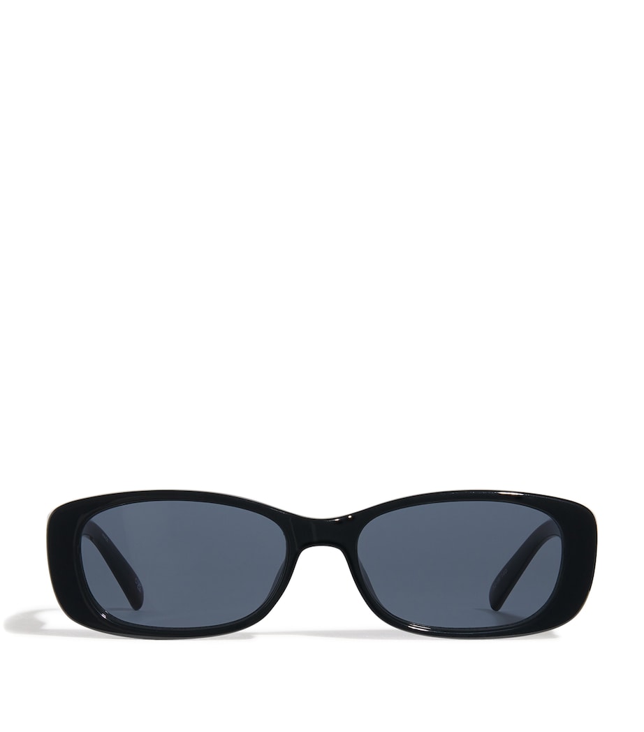 Unreal! Rectangular Sunglasses SHINY BLACK Image 1