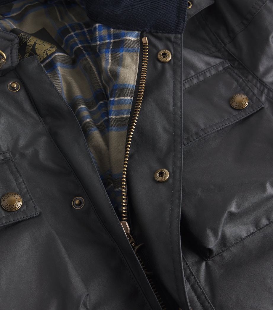 Waxed Racemaster Jacket DKNVYDARK NAVY Image 5