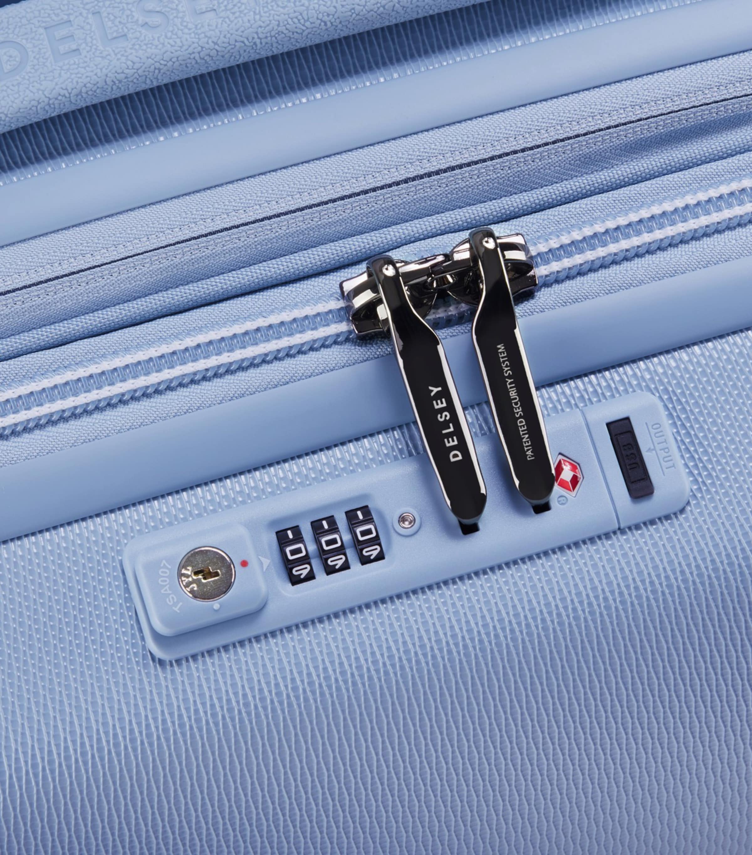 Delsey Chatelet Air 2.0 Hard Cabin Suitcase (55cm) Light Blue Image 10