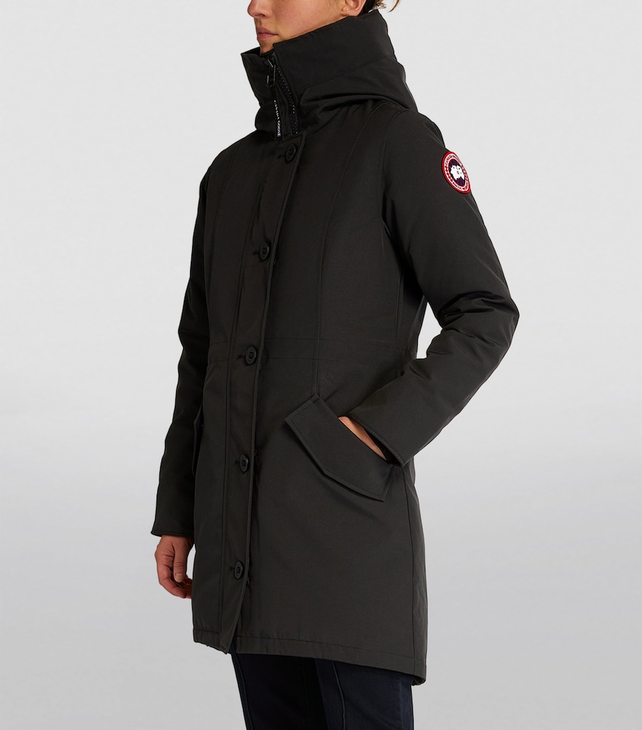 Down-Filled Rossclair Parka 61 BLACK NOIR Image 3