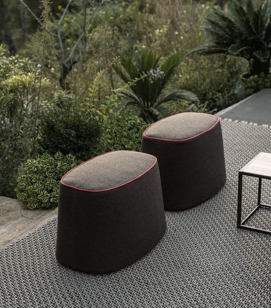 Frank Outdoor Ottoman GREY Image 2
