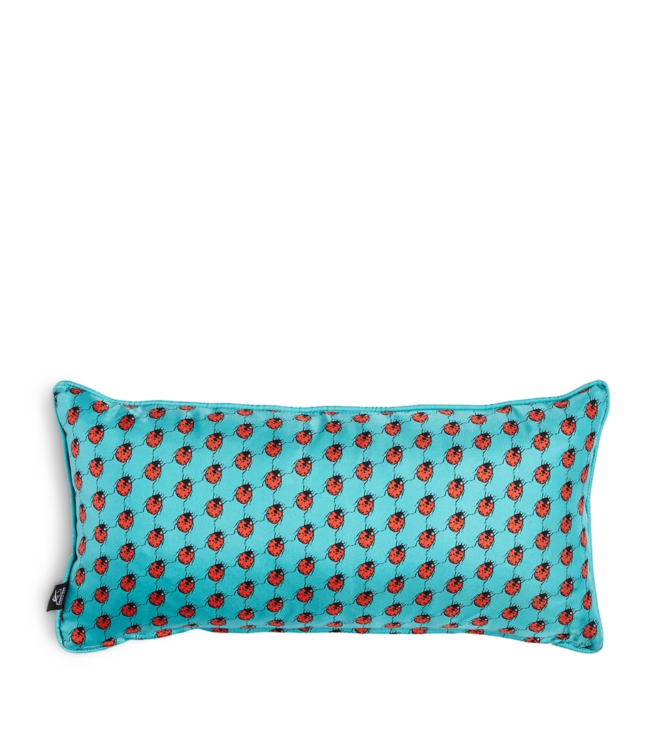 Silk-Rich Mano Cushion (25cm x 50cm) MULTI Image 2