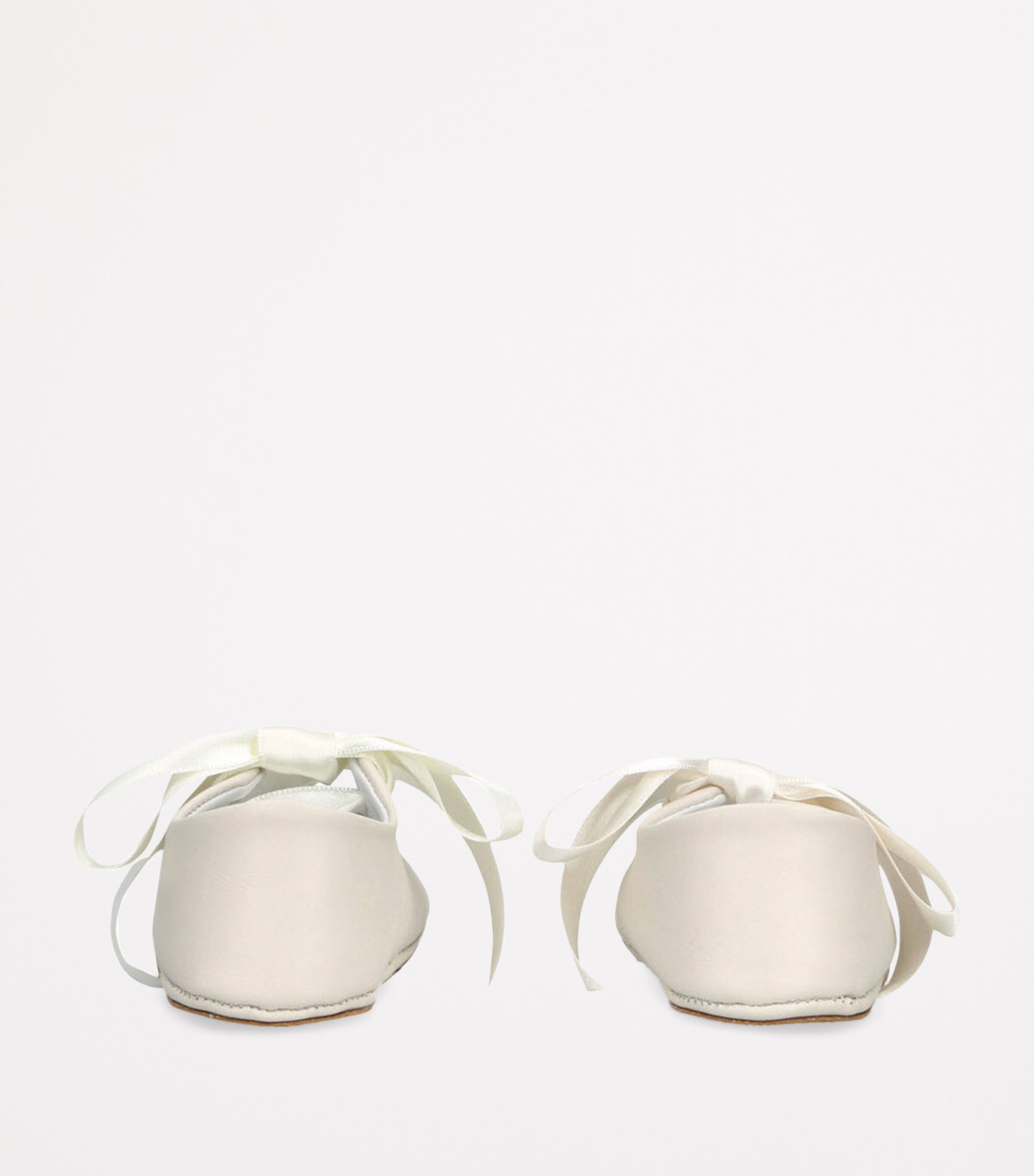 Leather Polly Crib Shoes CREAM Image 2