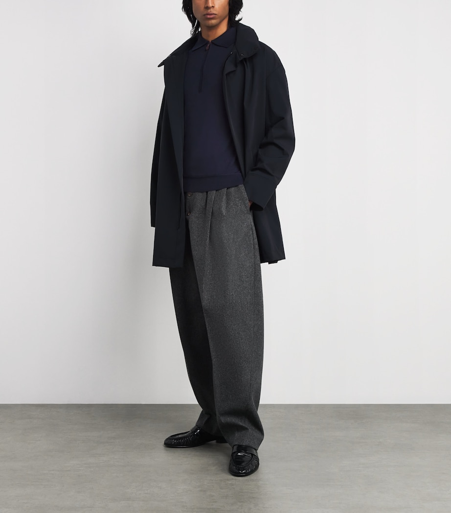 Silk-Wool-Cashmere Polo Shirt 810 Image 2