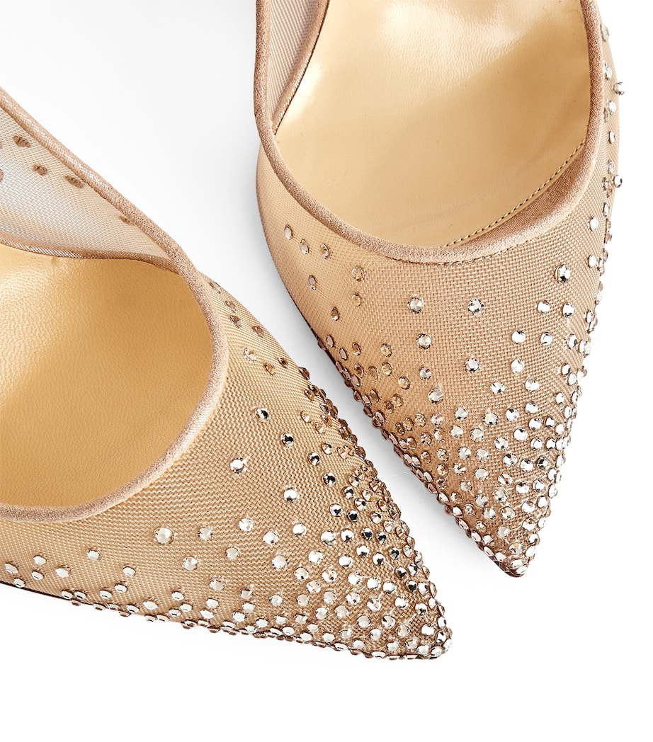 Follies Strass Suede Pumps 100 F065 Image 8