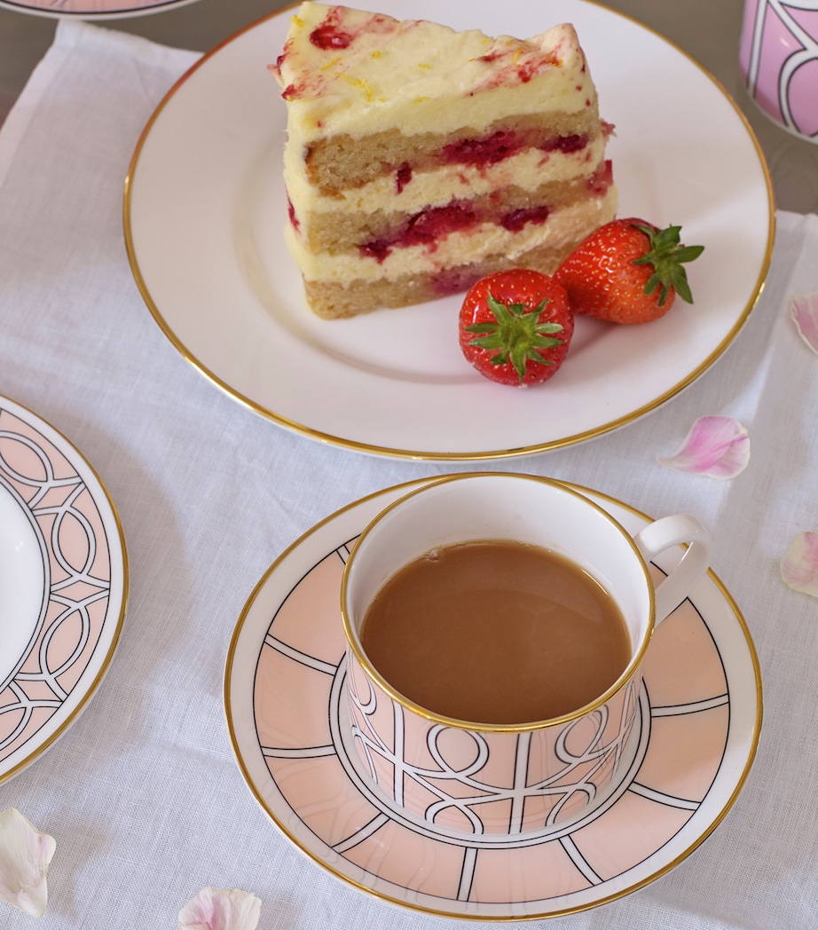 Loop Tea Plate (16.5cm) BLUSH Image 2