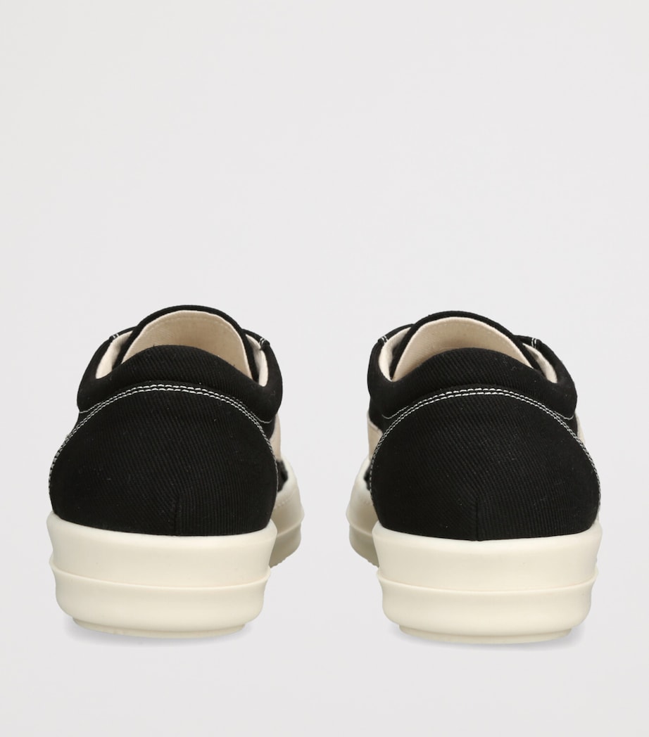 Rick Owens DRKSHDW Denim Vintage Sneakers Black/comb Image 2
