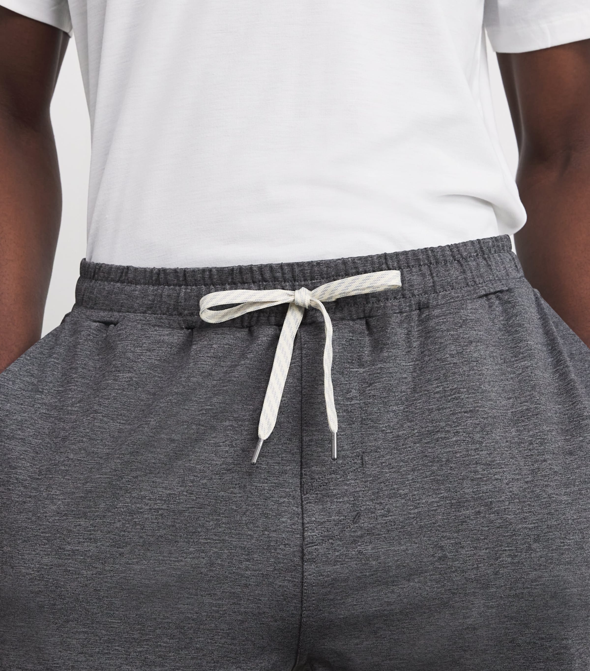 VUORI Mens Sunday Performance Sweatpants Hcc/charcoal Heather Image 3