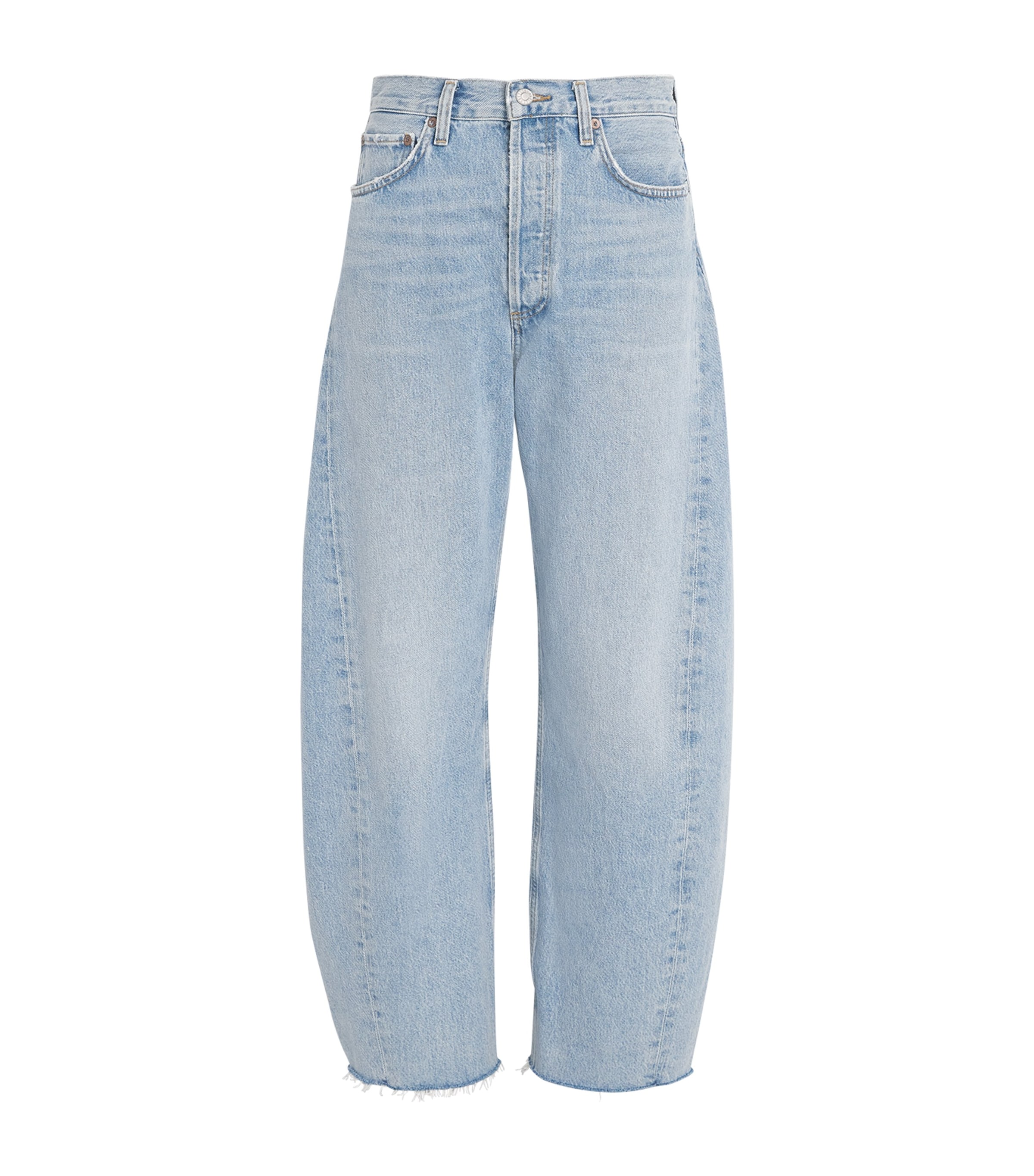 Agolde Parker Straight Jean In Swap Meet In Blue