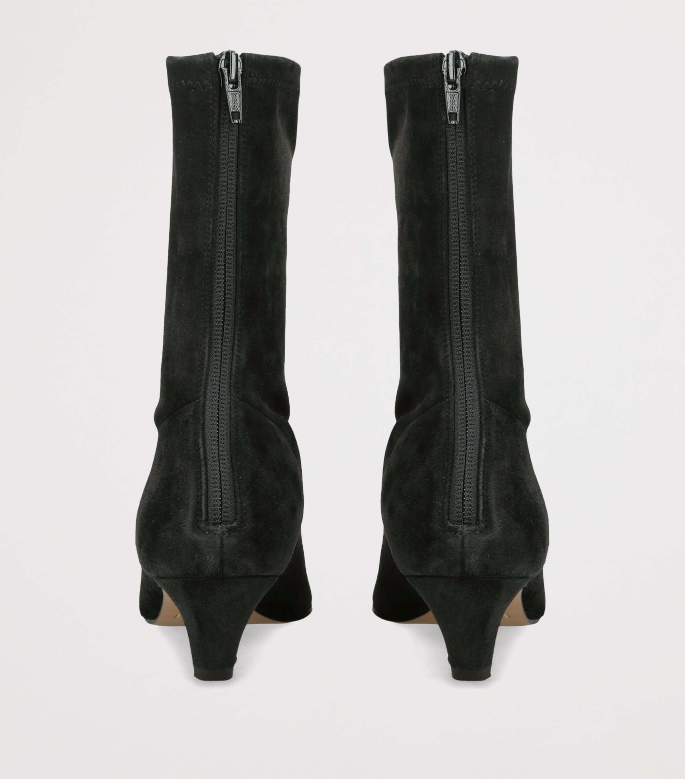 Khaite Suede Arizona Ankle Boots 40 Black Image 3