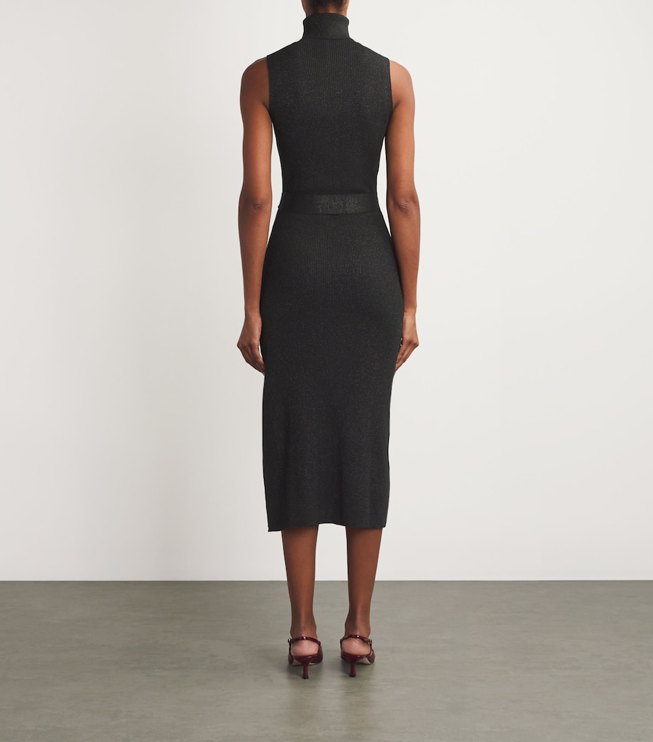 Zoelle Midi Dress BLACK SPARKLE Image 3