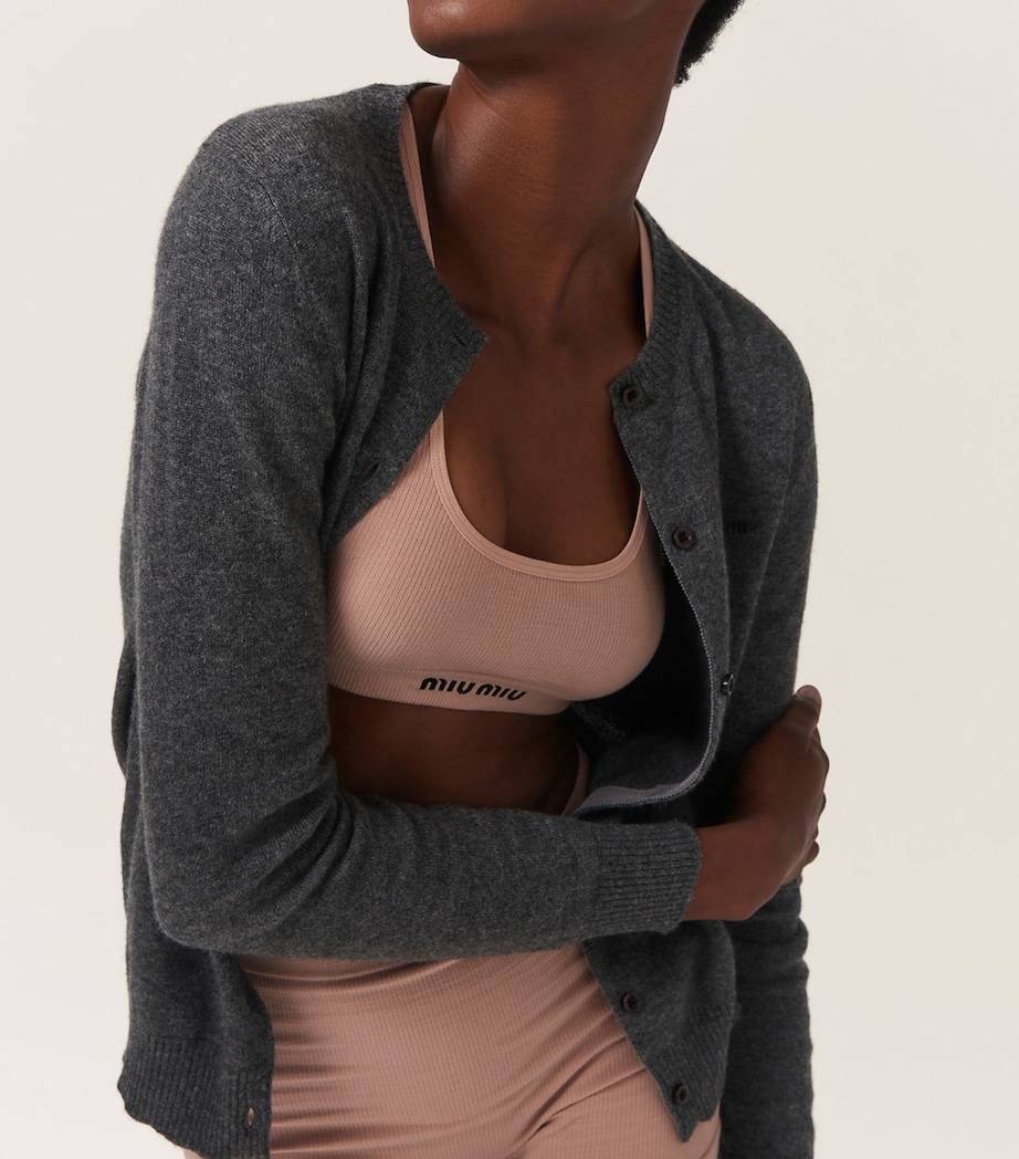 Seamless Racerback Crop Top F0A48 Image 4