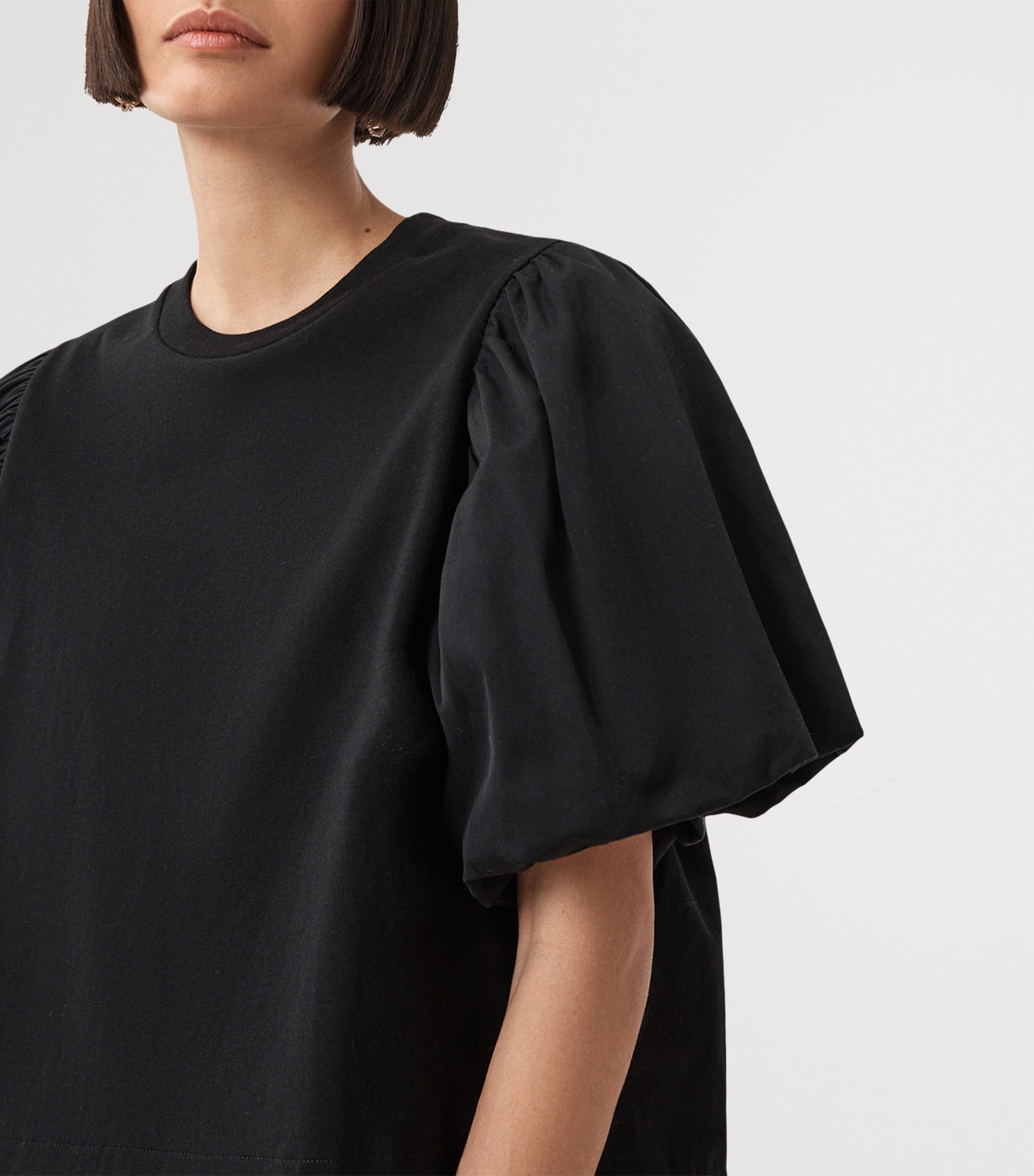 Organic Cotton Jess T-Shirt BLACK Image 6