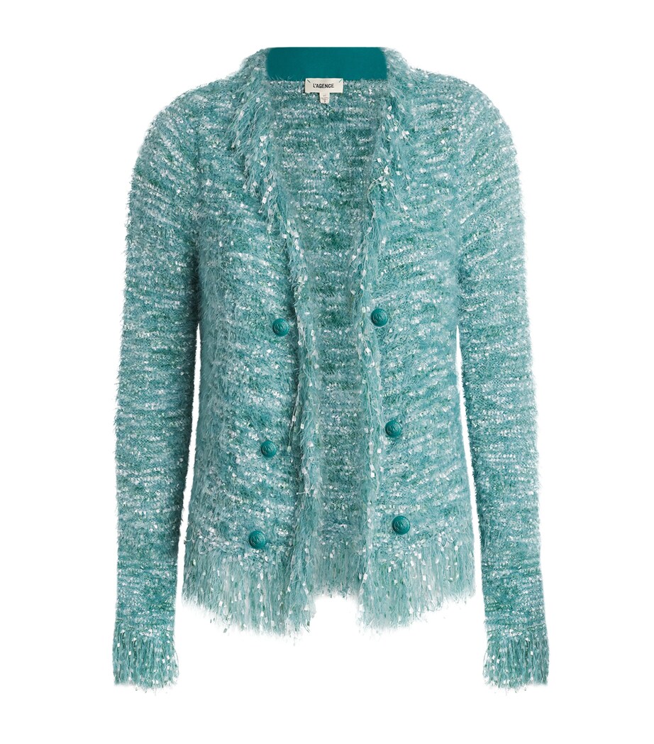 Fringe Azure Cardigan JADE MULTI JDML Image 1