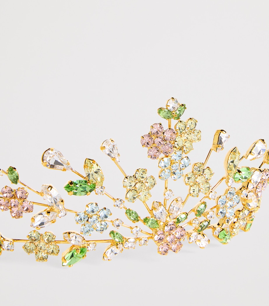 Jennifer Behr Gold-Plated Embellished Miriam Tiara Mutli Image 5