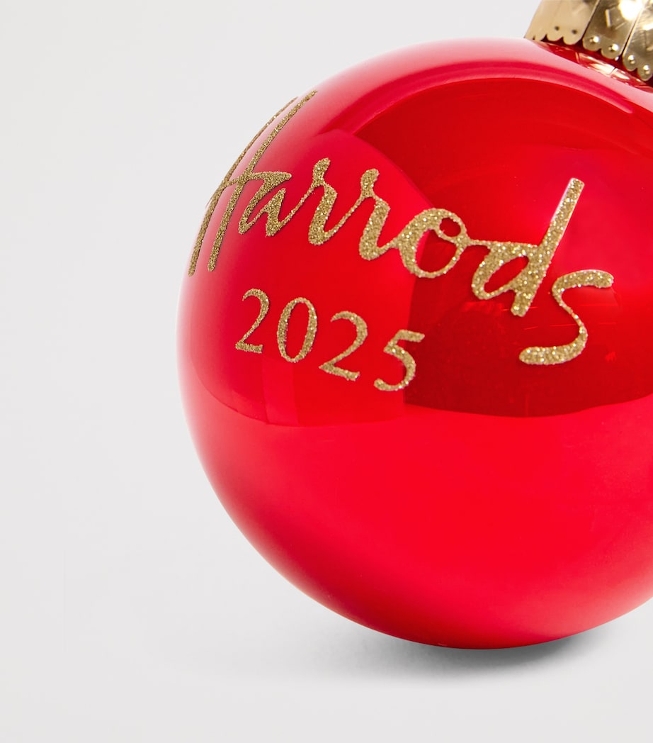 2025 Year Bauble RED Image 3