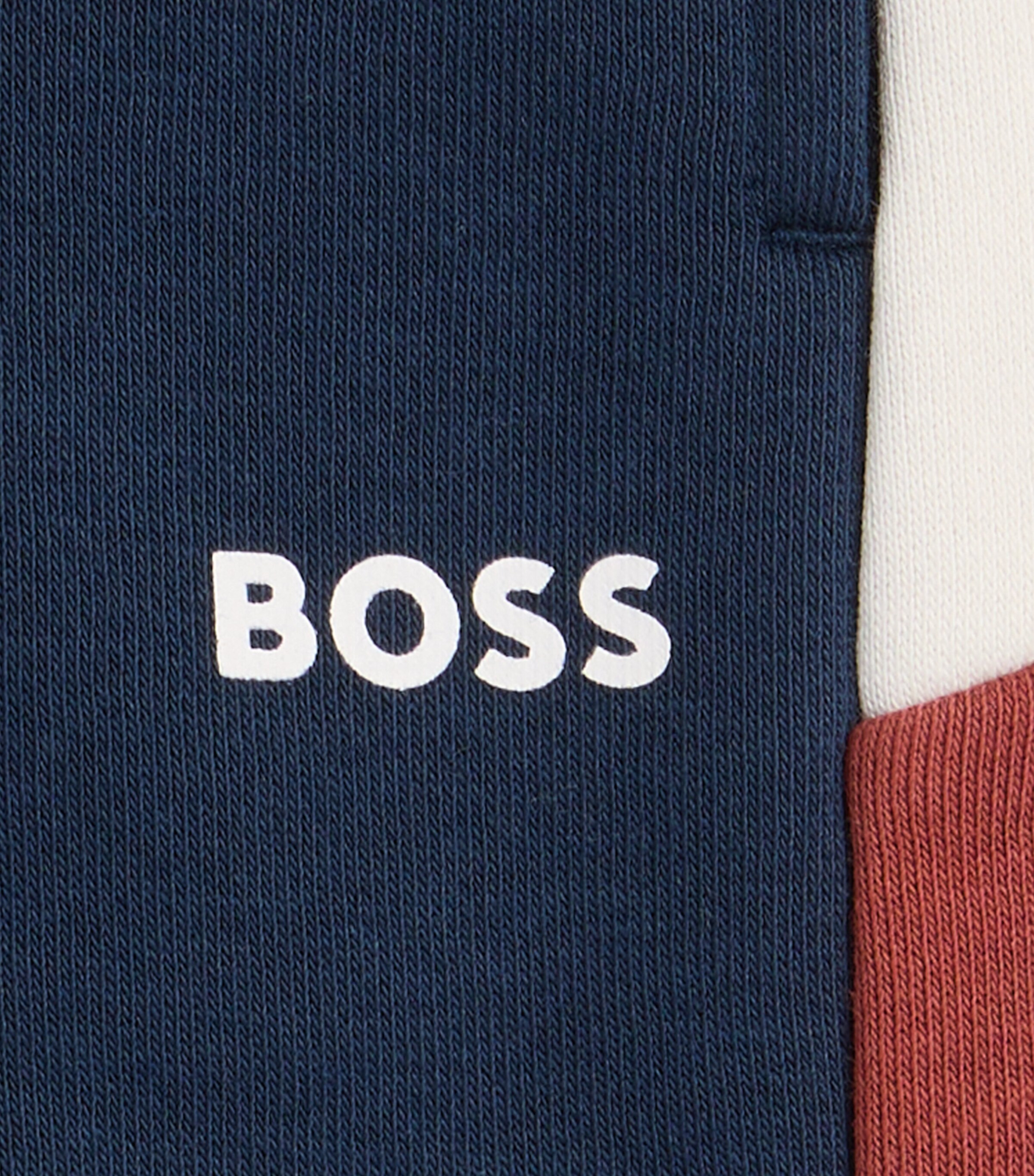 BOSS Kidswear Panelled Sweatpants (3-18 Months) Navy Image 2