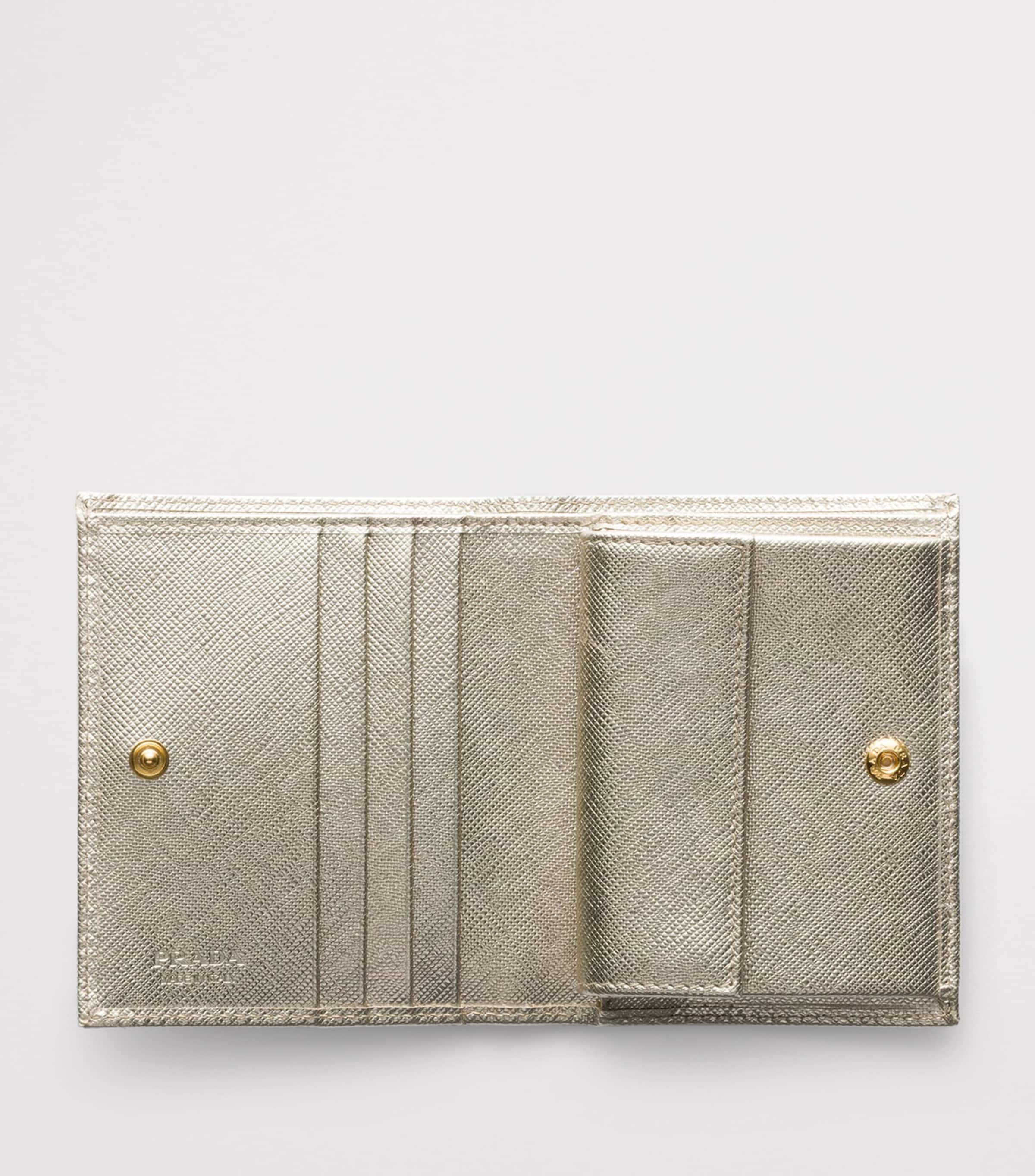 Small Saffiano Leather Wallet F0846 Image 2