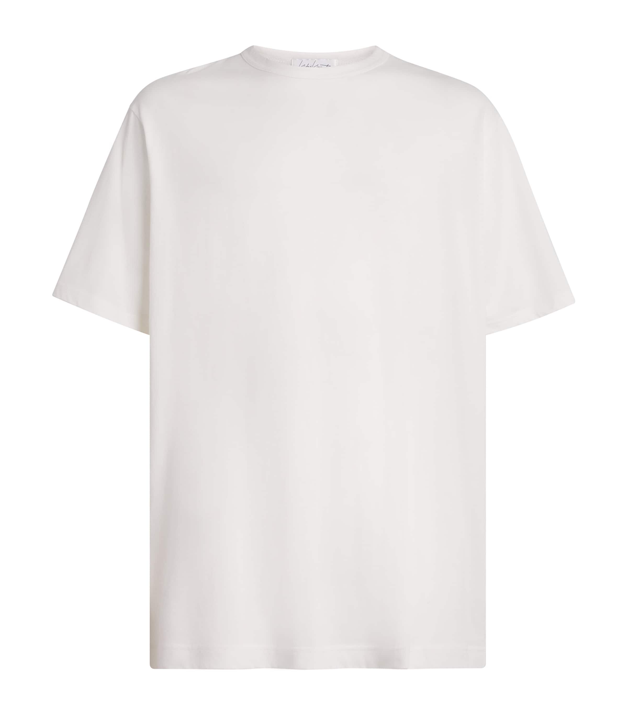 Yohji Yamamoto Cotton Basic T-shirt In White