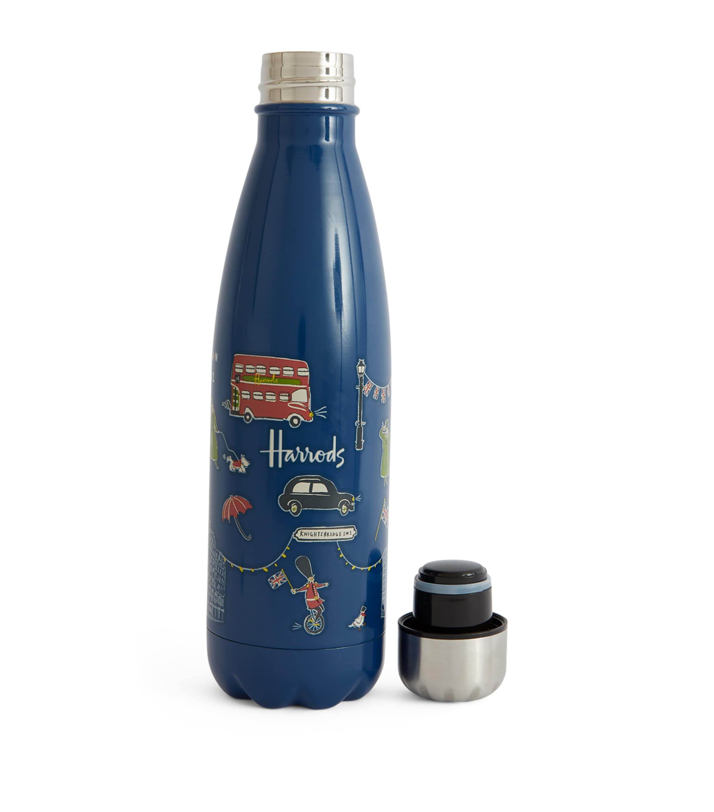 Harrods SW1 Knightsbridge Water Bottle (500ml) Image 2