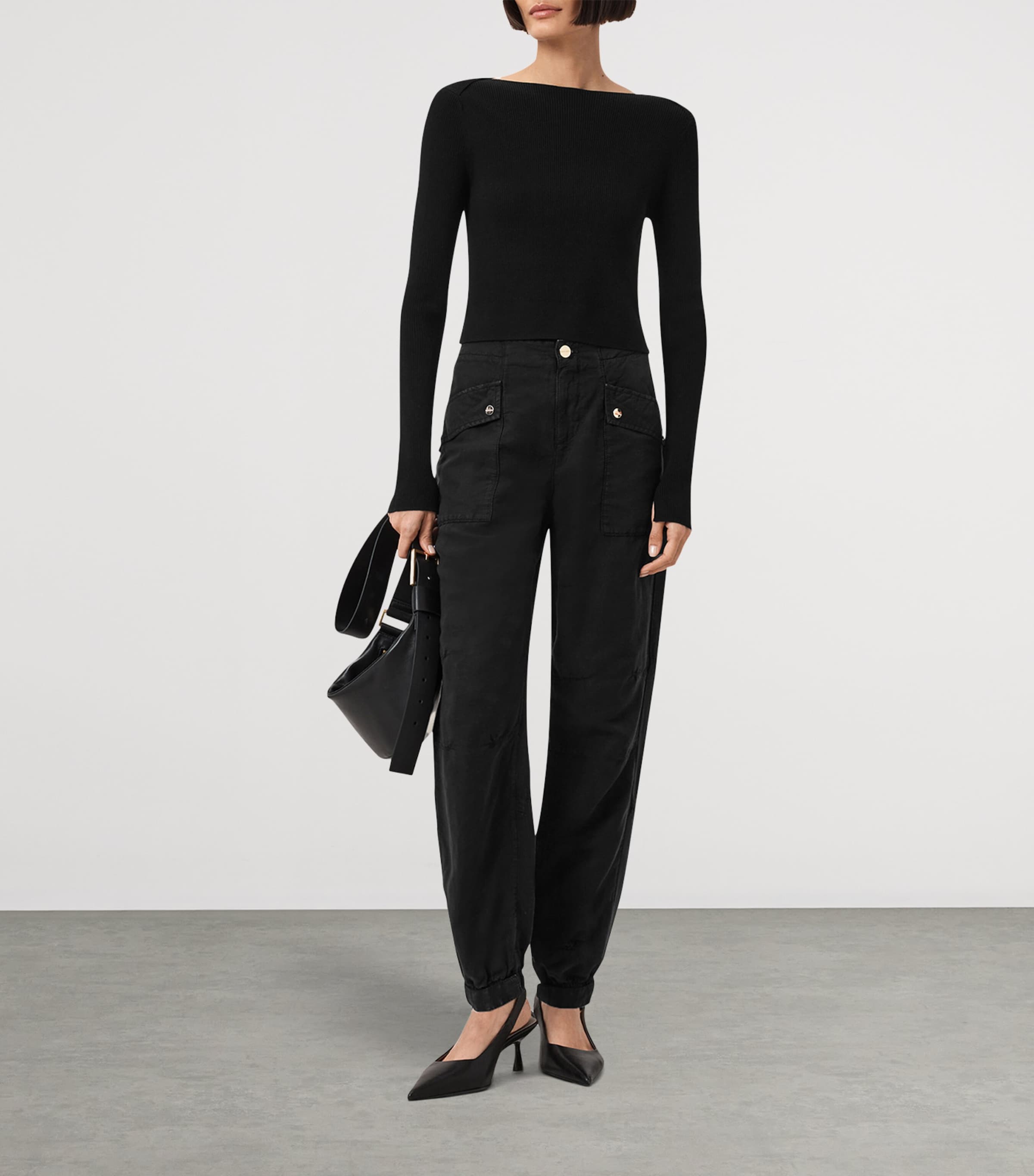 Val Cargo Trousers MIDNIGHT BLUE Image 4