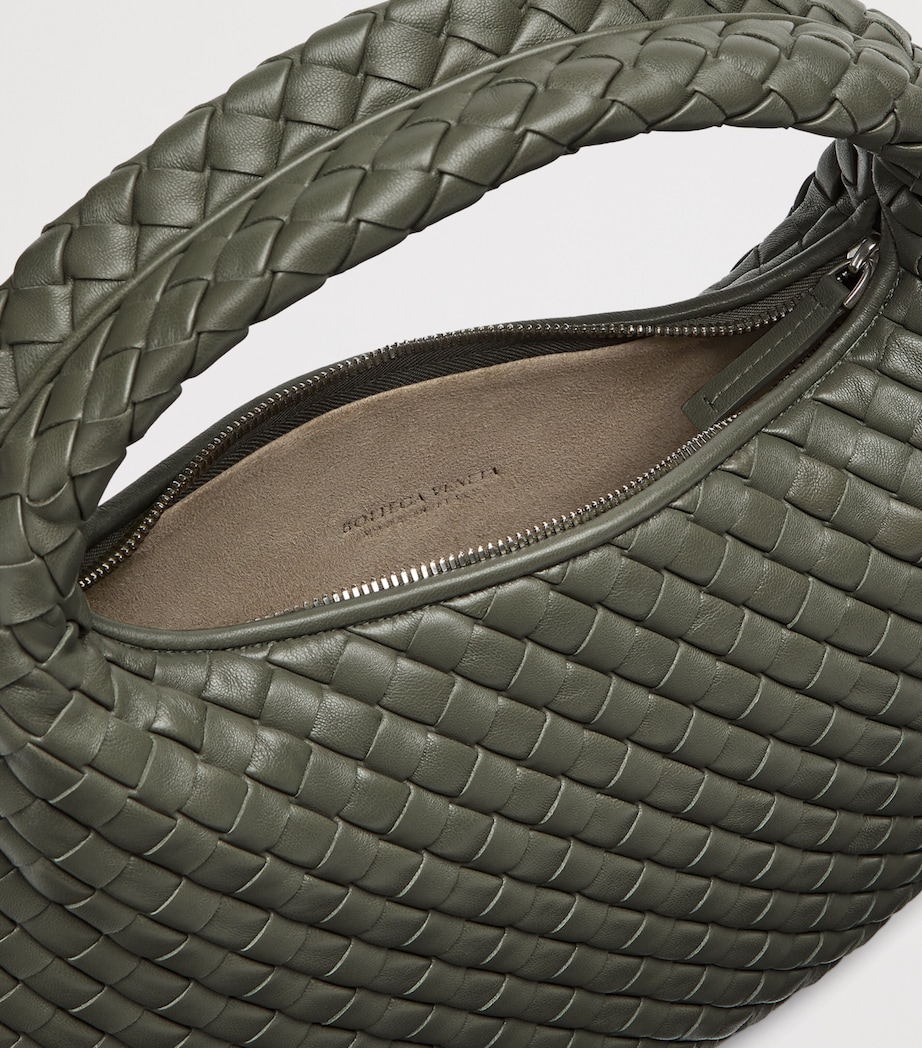 Small Leather Intrecciato Veneta Shoulder Bag 3292 Image 3