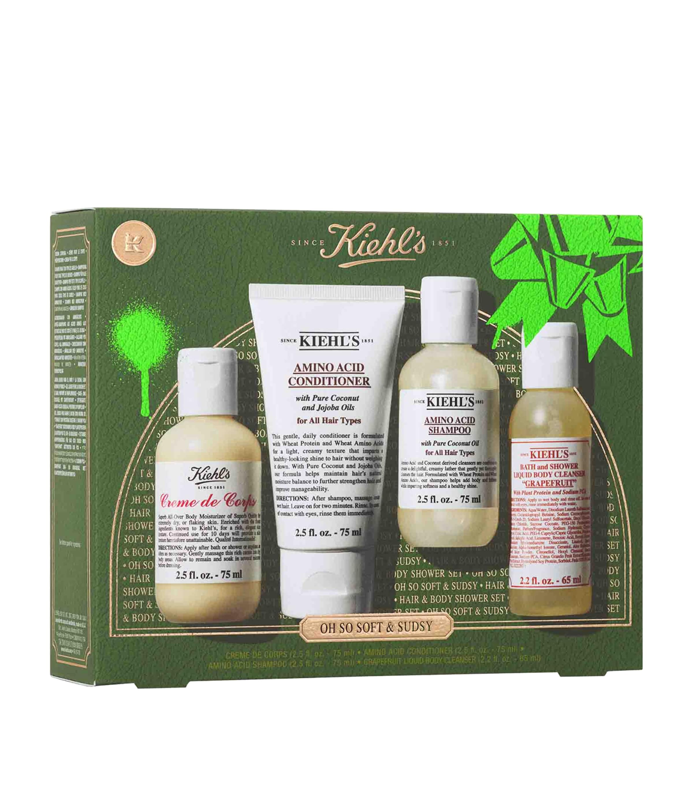 Kiehl's Clean Up Your Act Bath & Body Gift Set | Harrods US