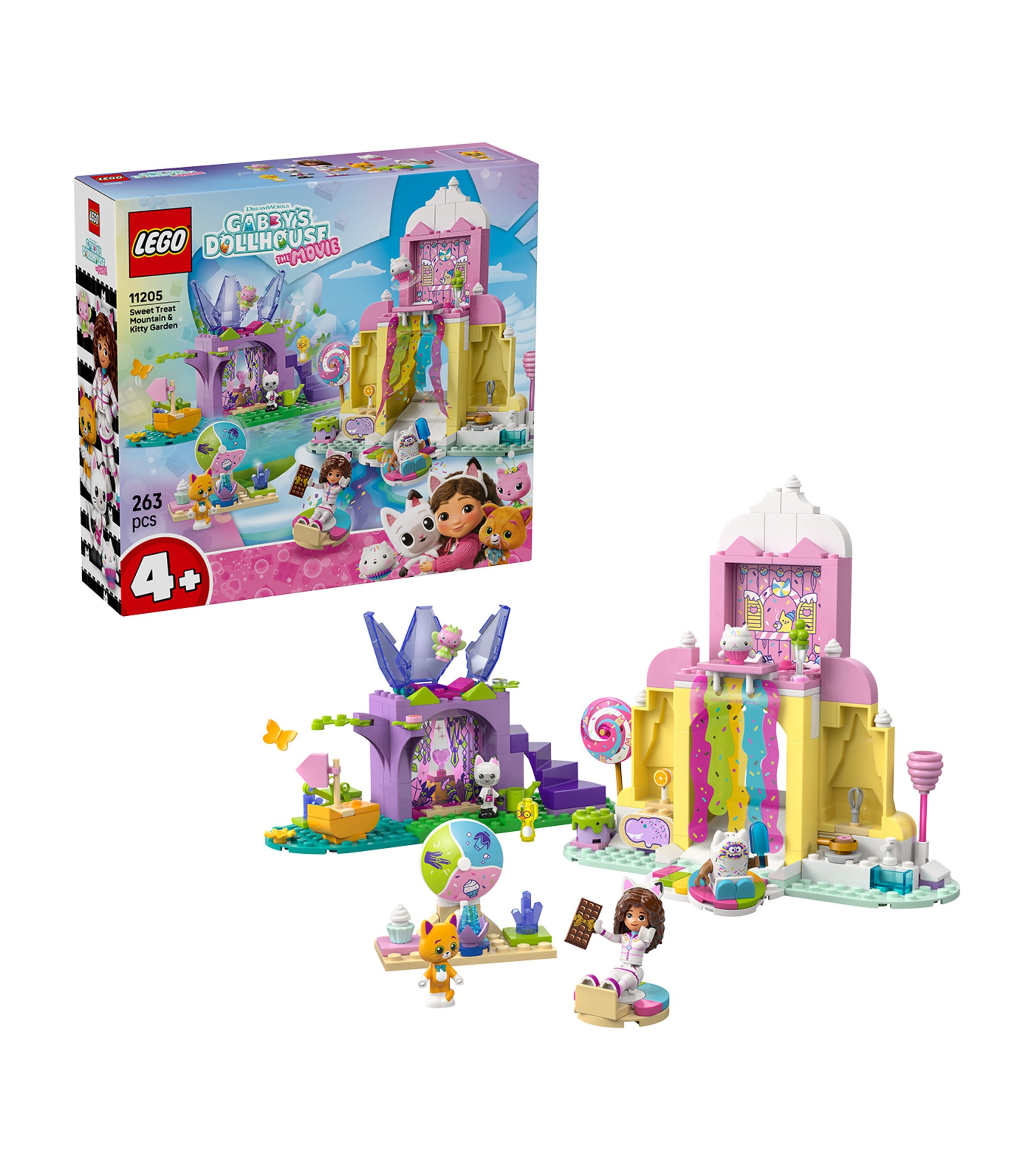 Lego Sweet Treat Mountain & Kitty Garden 11205 Image 1