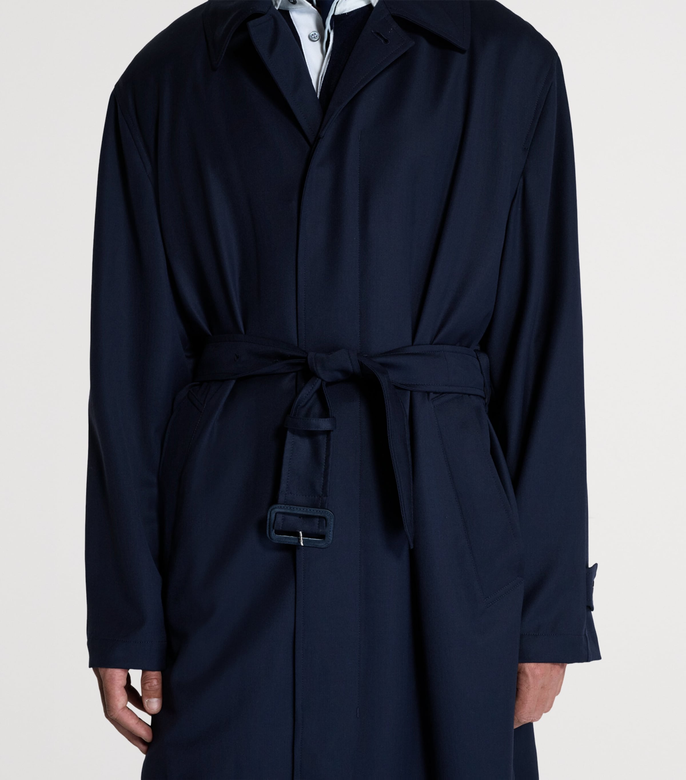 Wool Peacoat 416HOUSE NAVY Image 4