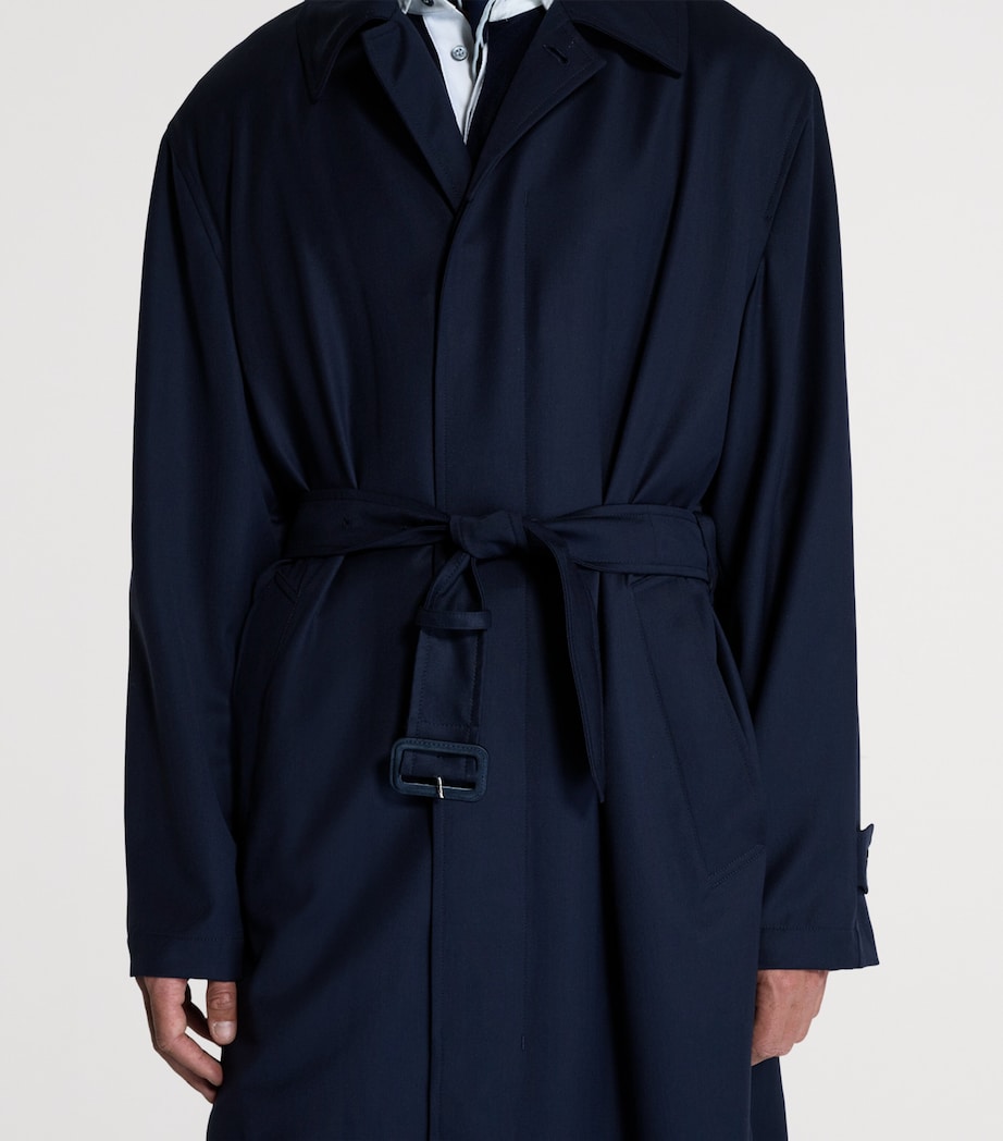 Wool Peacoat 416HOUSE NAVY Image 4