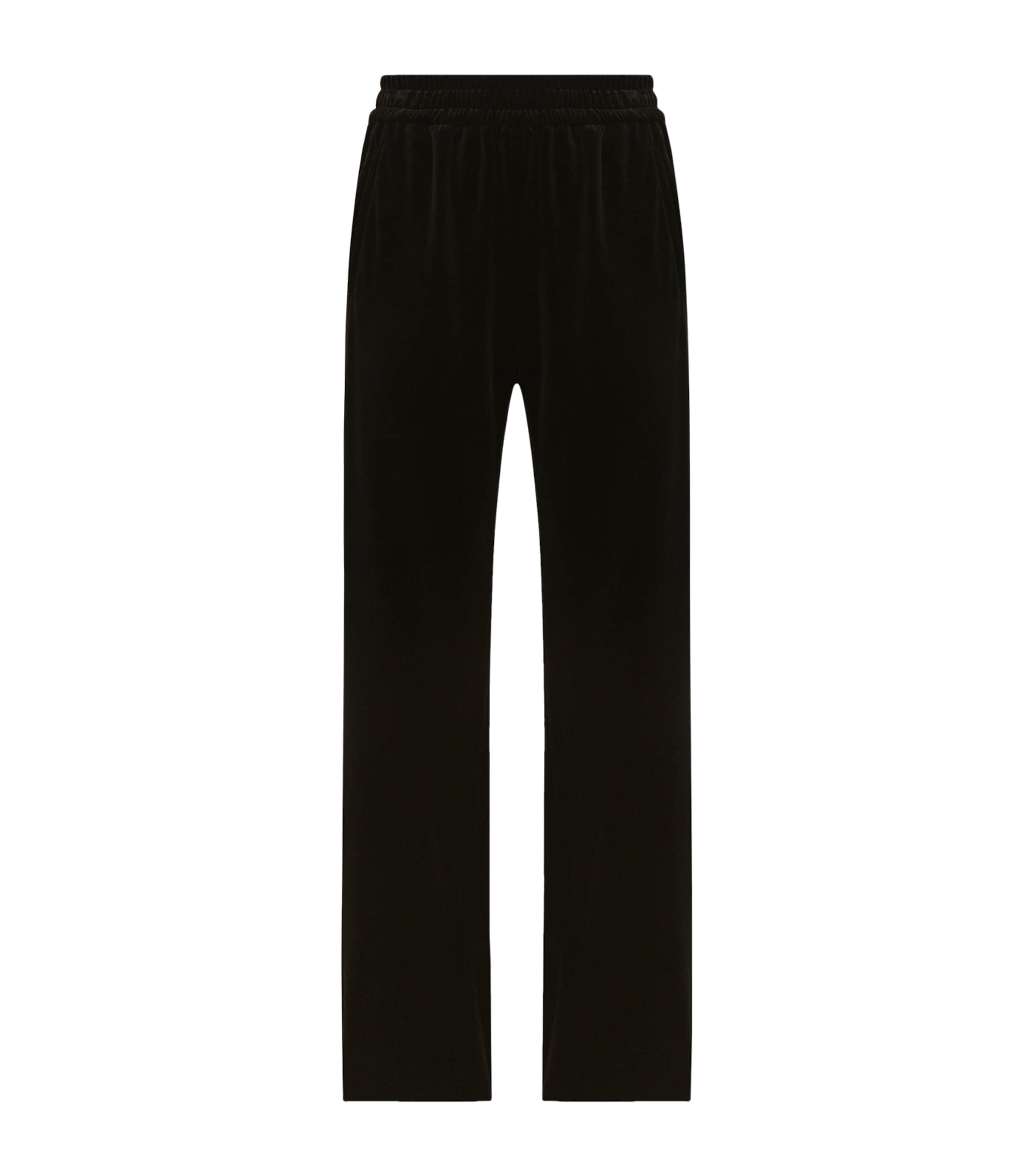 Dolce & Gabbana Velour Flared Trousers