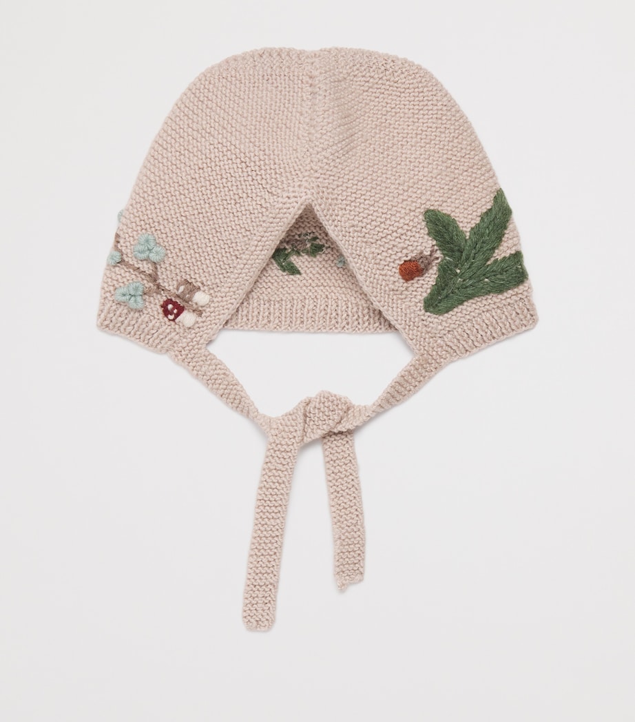 Merino Wool Woodland Bonnet (0-24 Months) OATS Image 2