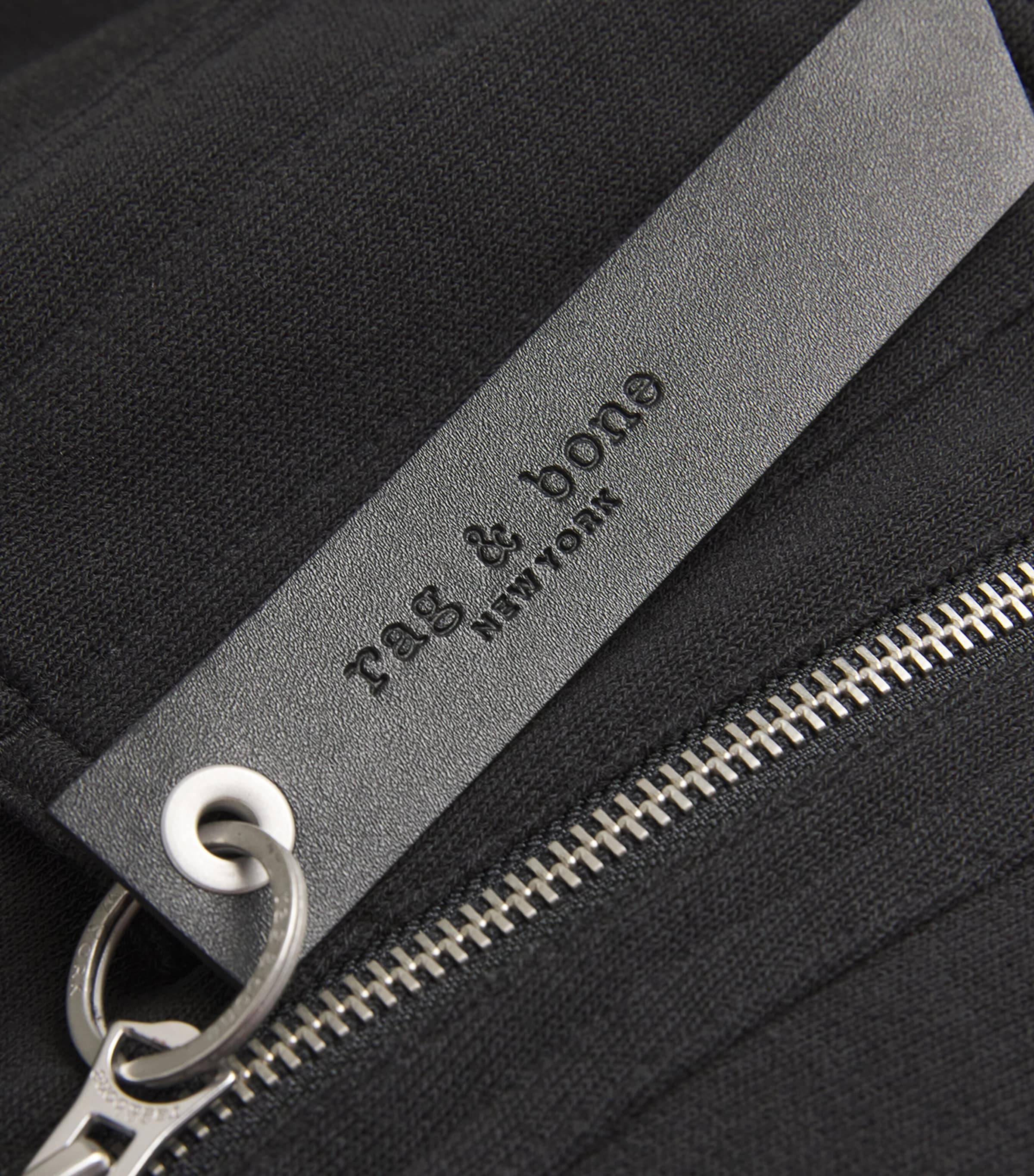 Cotton-Blend Bomber Jacket BLACK Image 5